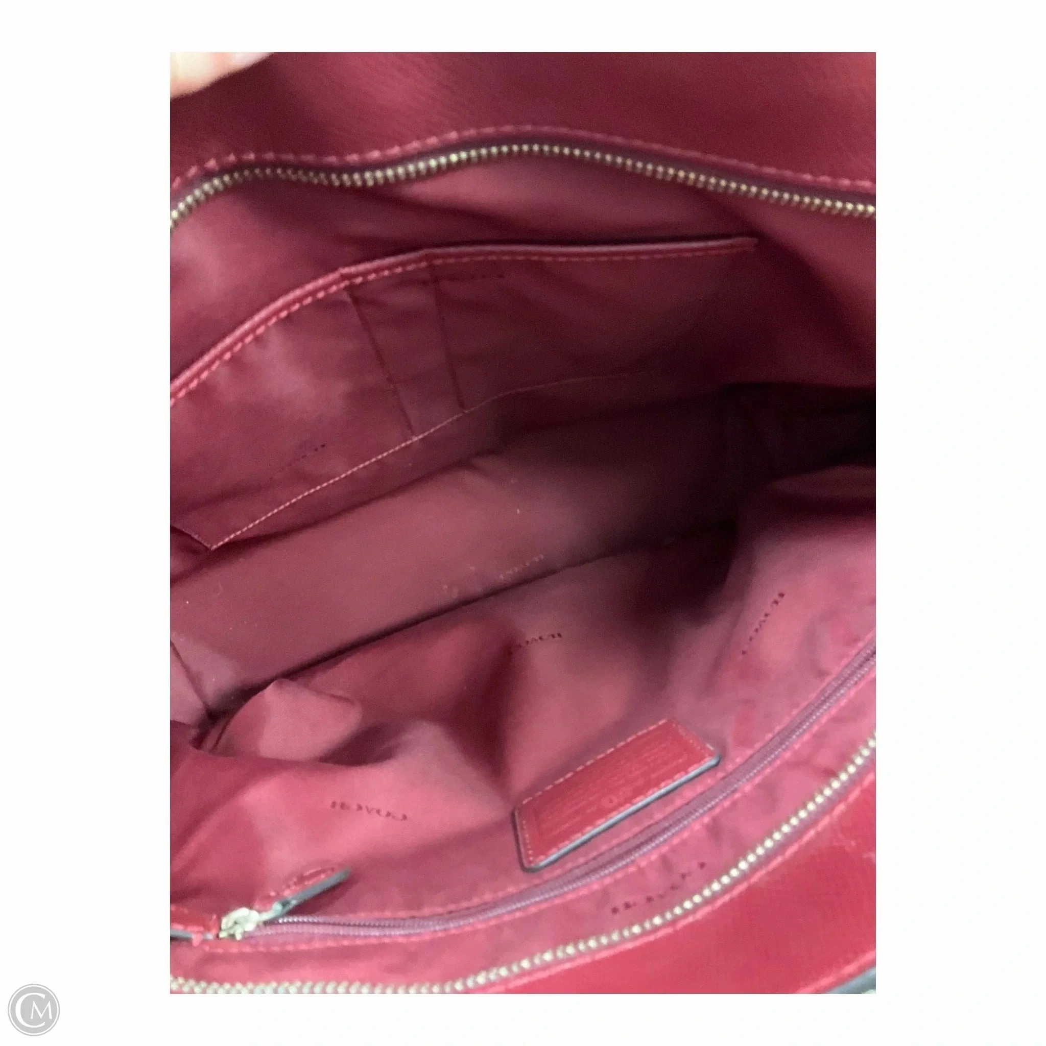 Handbag Designer By Coach, Size: Large