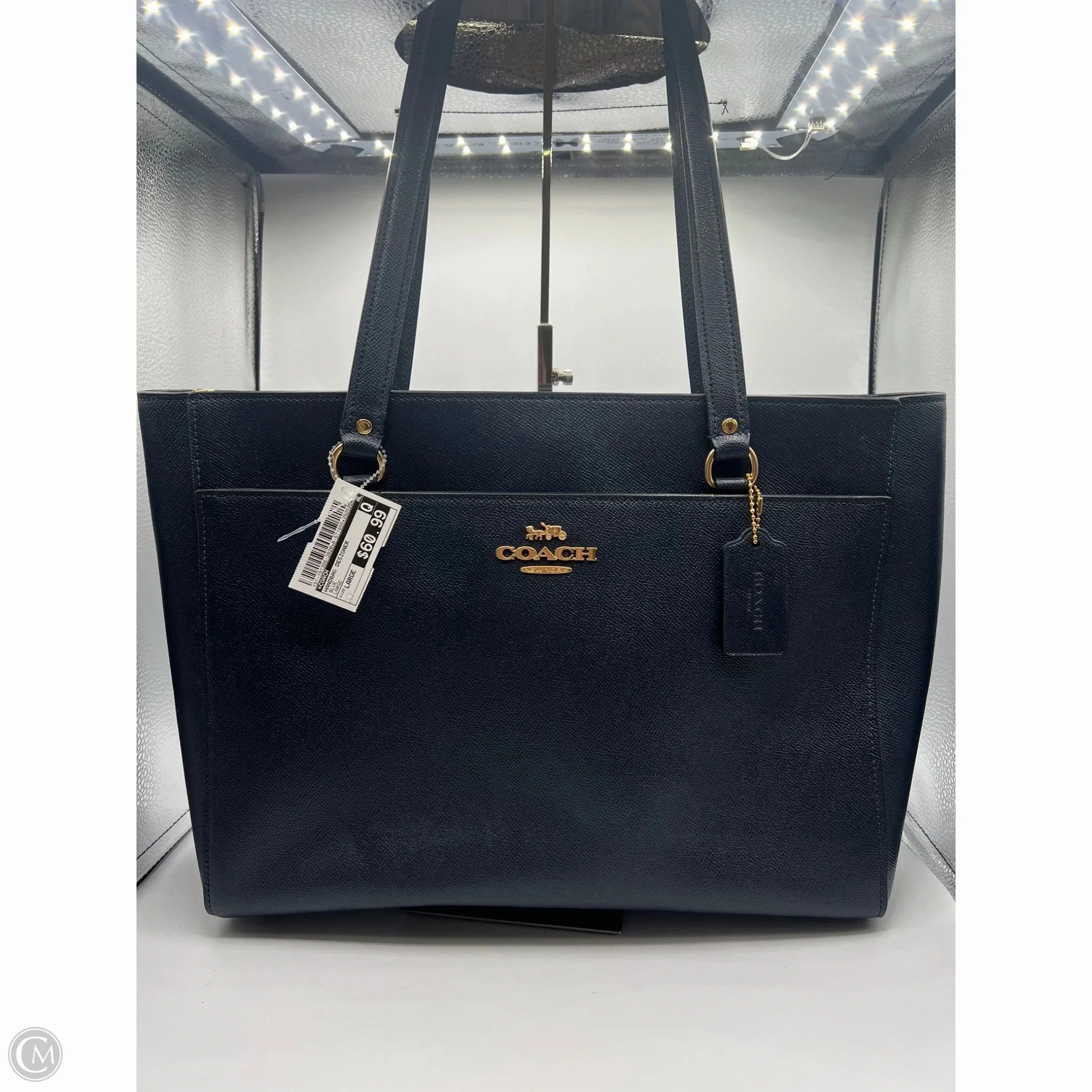 Handbag Designer By Coach, Size: Large