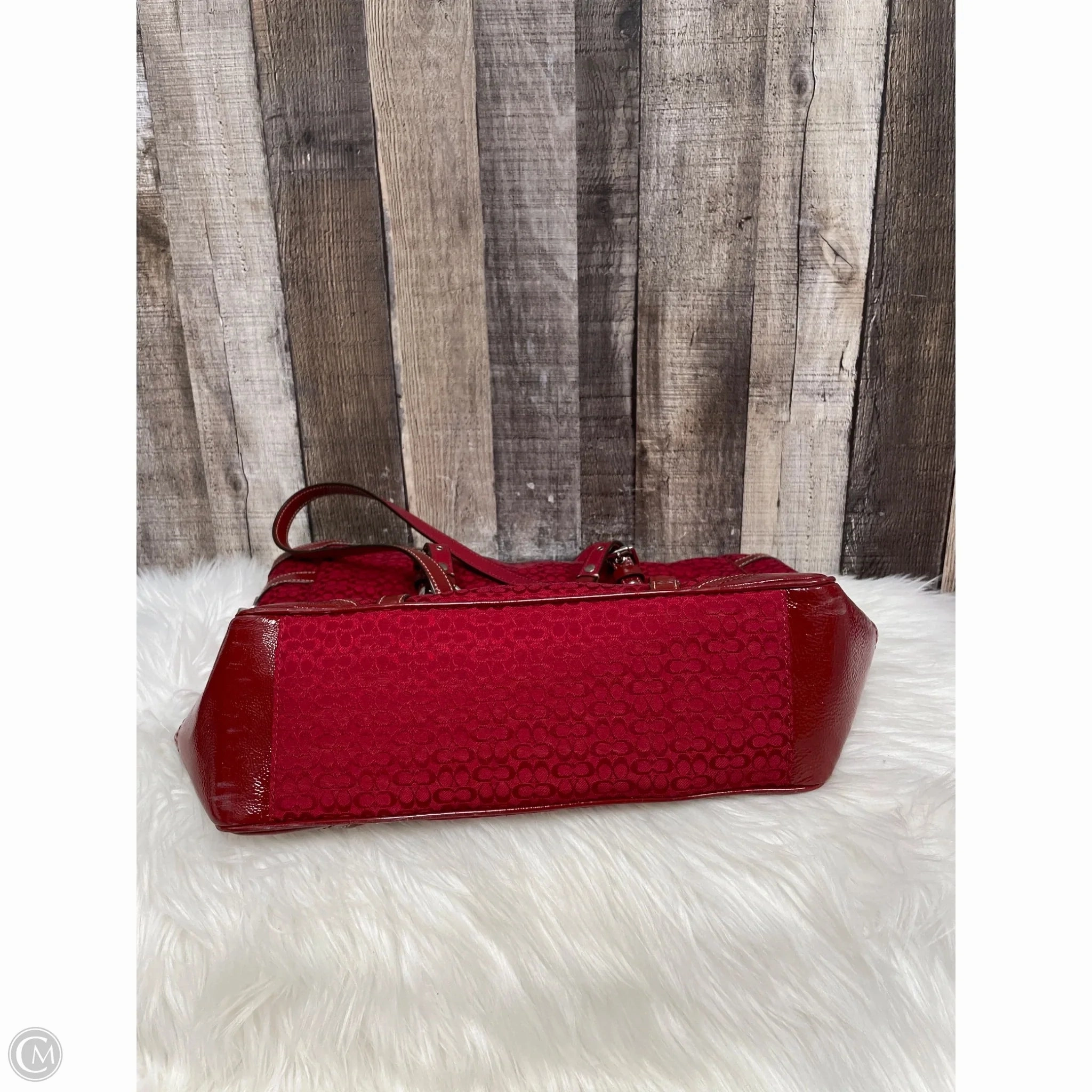 Handbag Designer By Coach, Size: Large