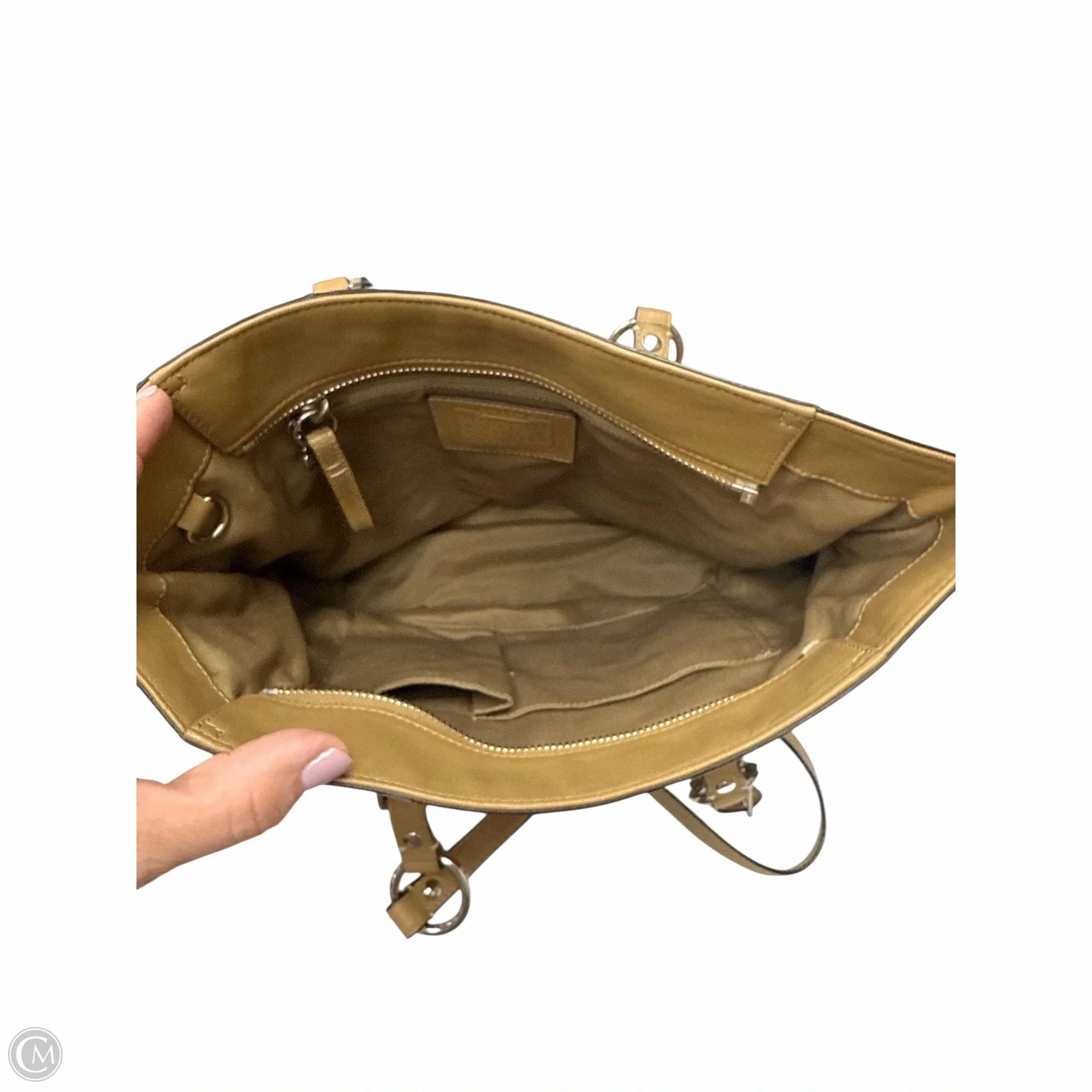 Handbag Designer By Coach, Size: Large