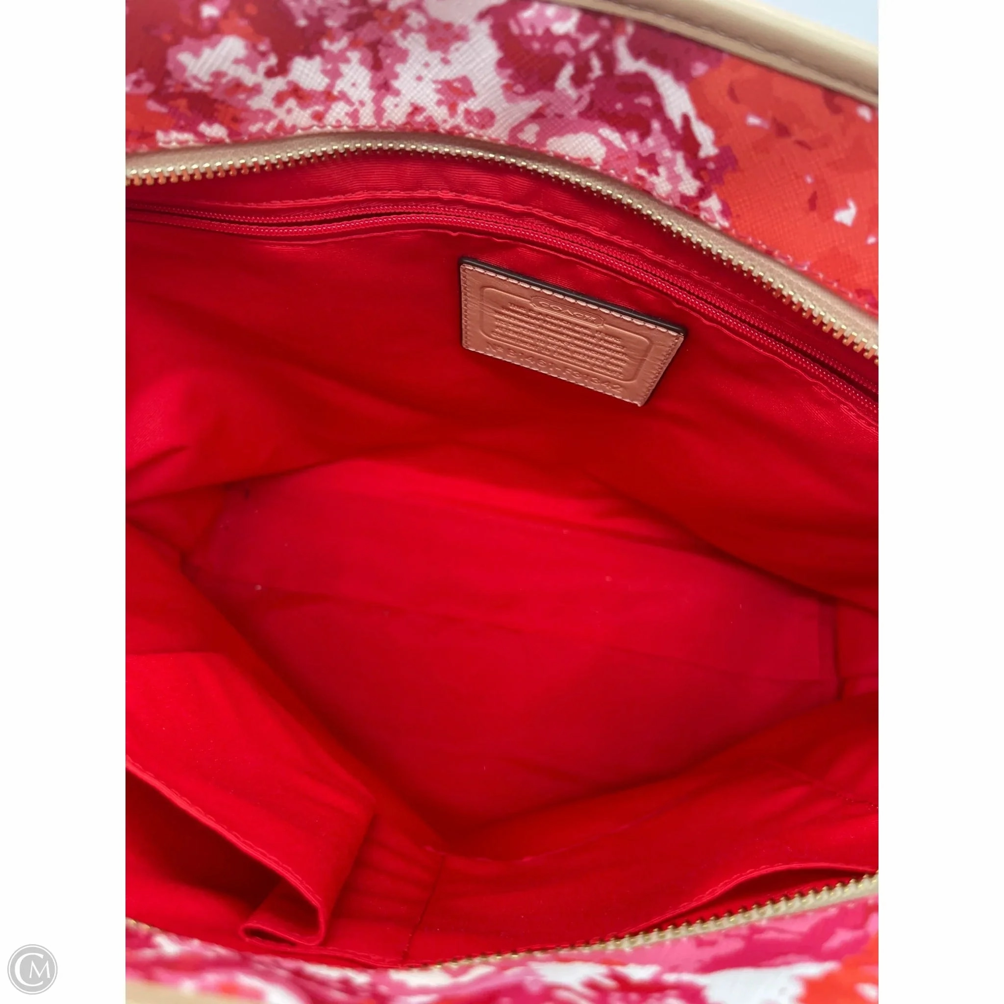 Handbag Designer By Coach, Size: Large