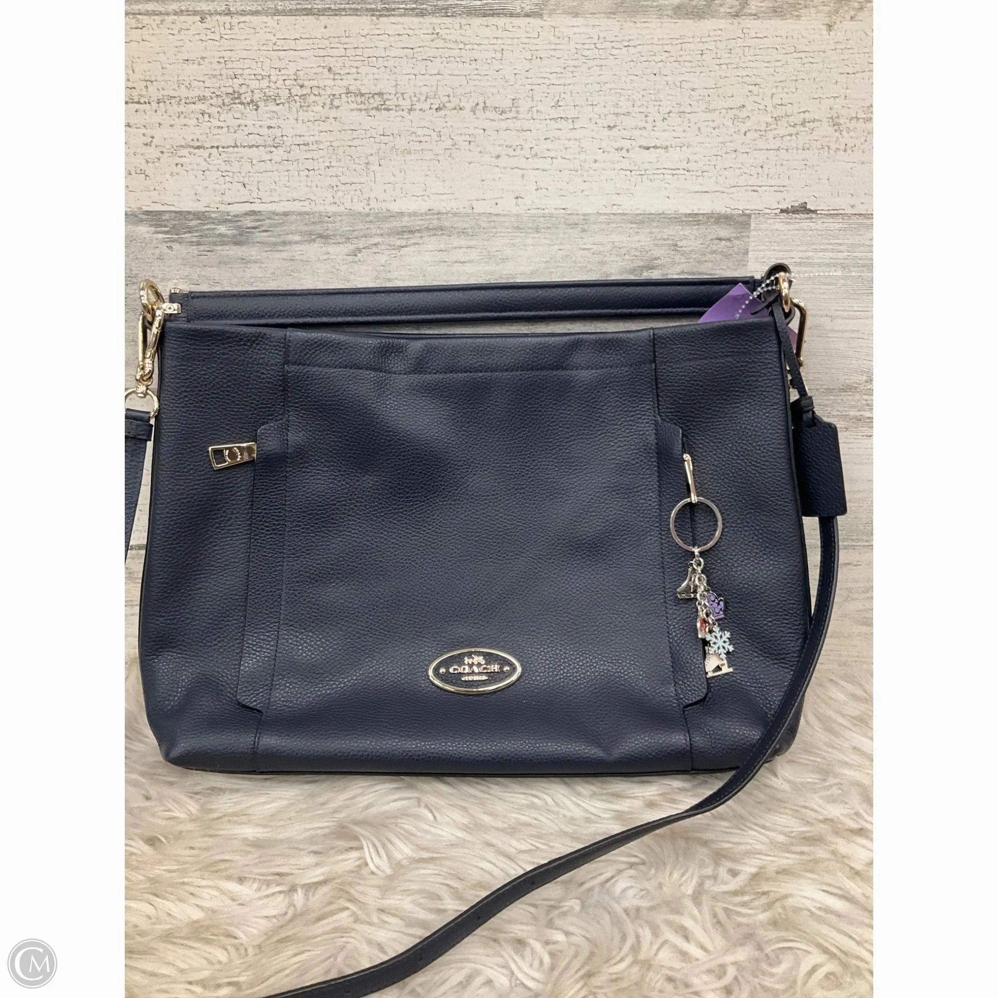 Handbag Designer By Coach, Size: Large