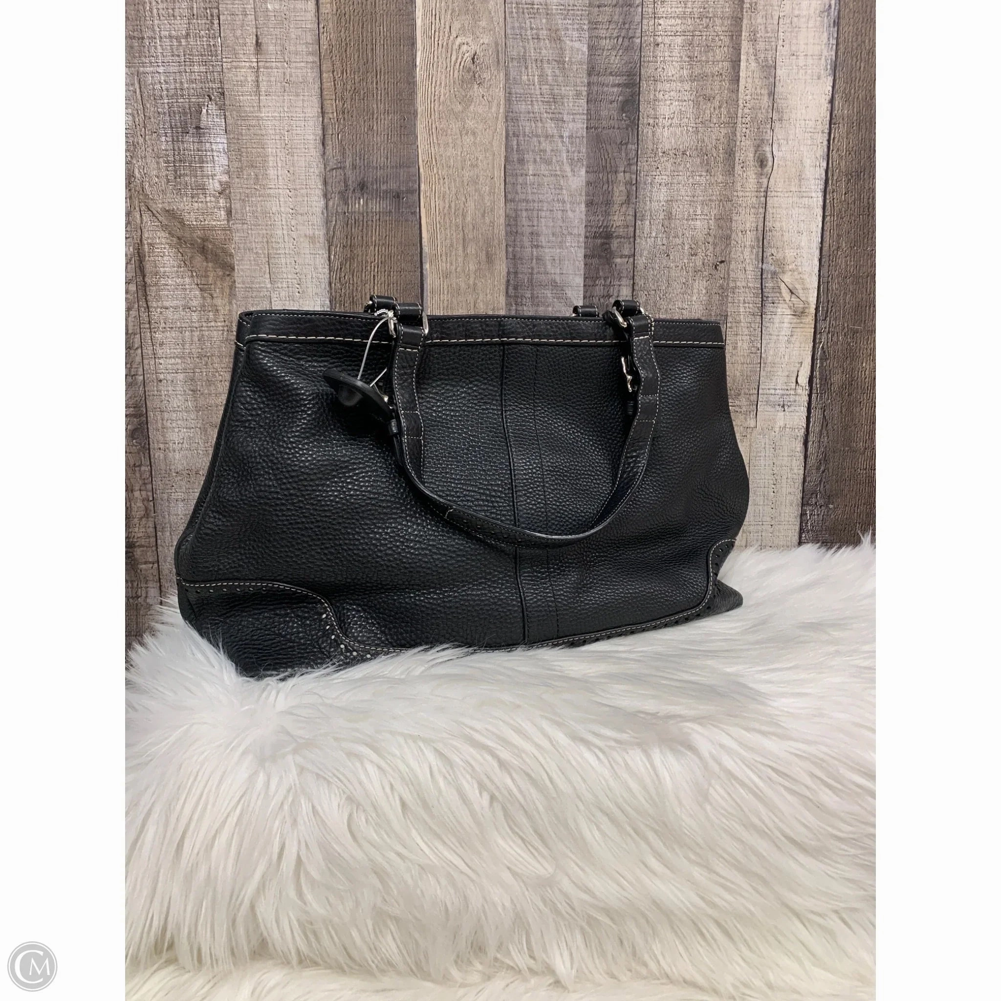 Handbag Designer By Coach, Size: Large