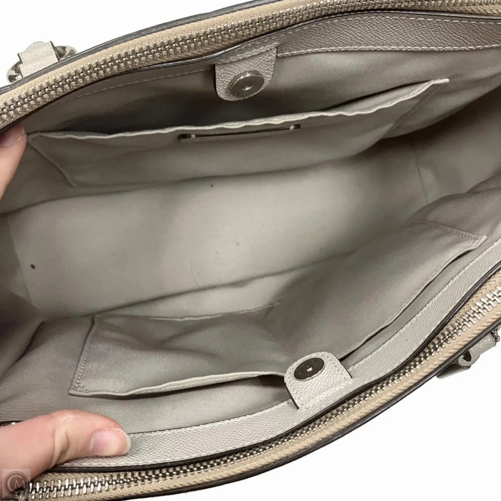 Handbag Designer By Coach, Size: Large