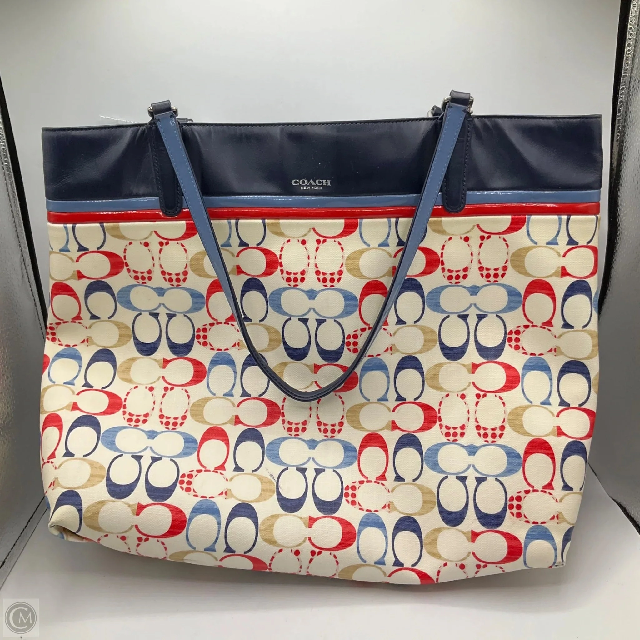 Handbag Designer By Coach, Size: Large