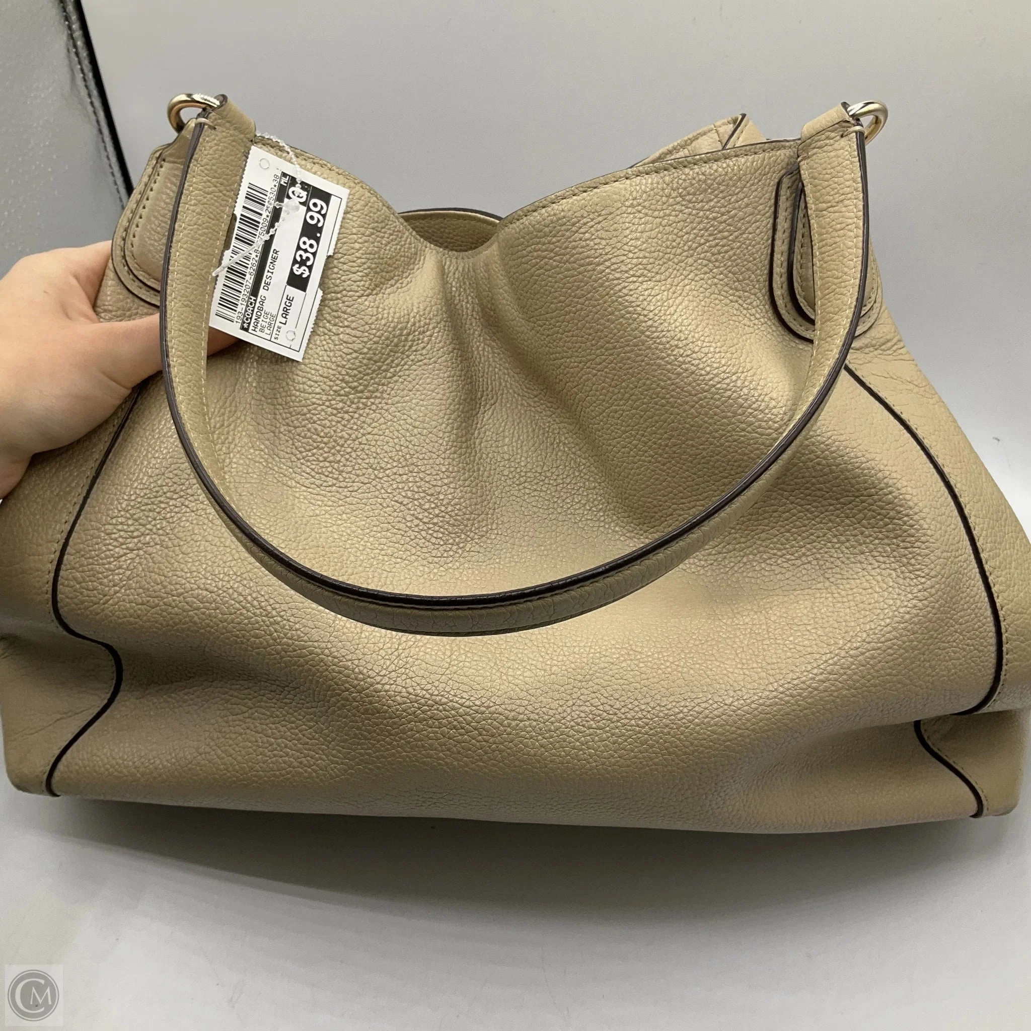Handbag Designer By Coach, Size: Large