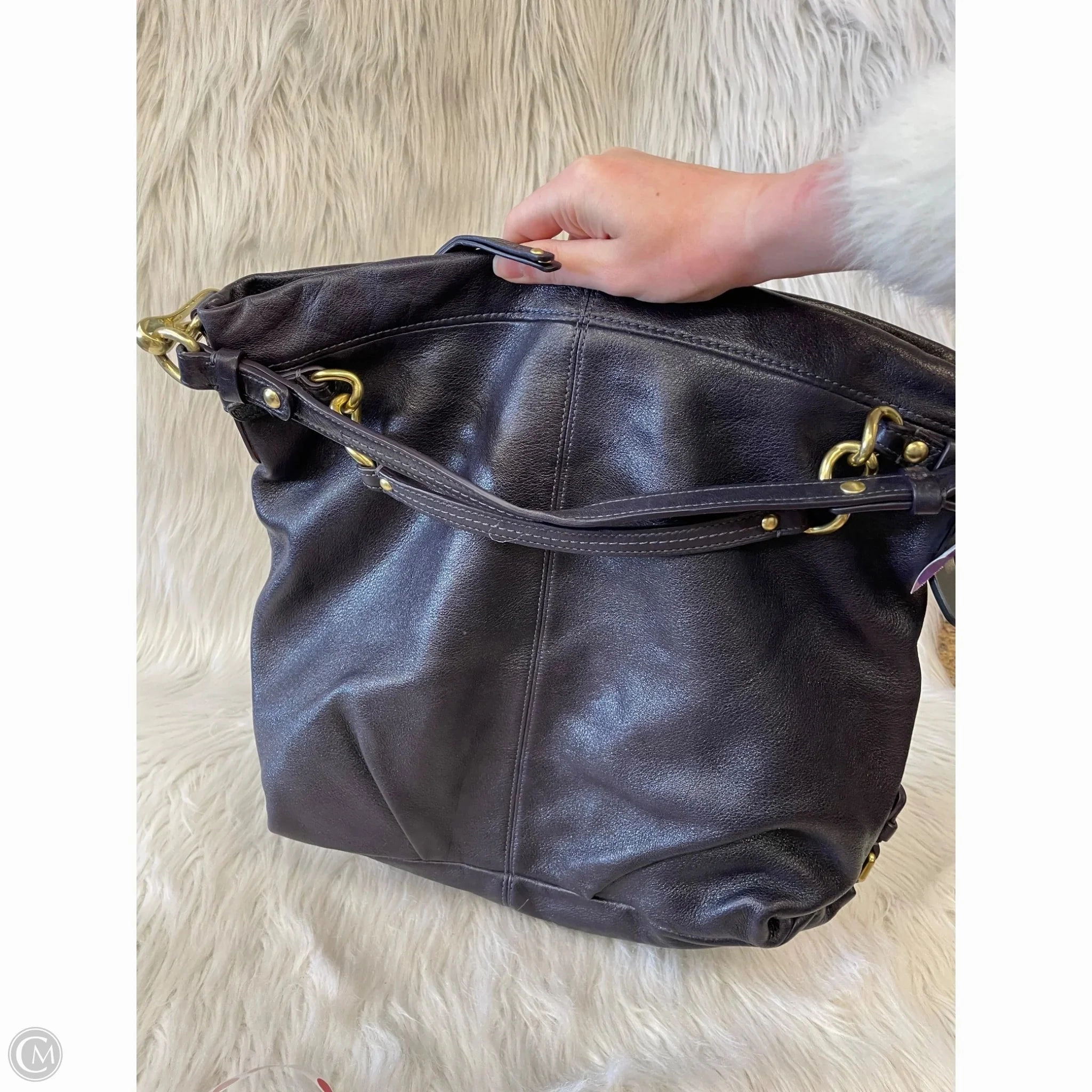 Handbag Designer By Coach, Size: Large