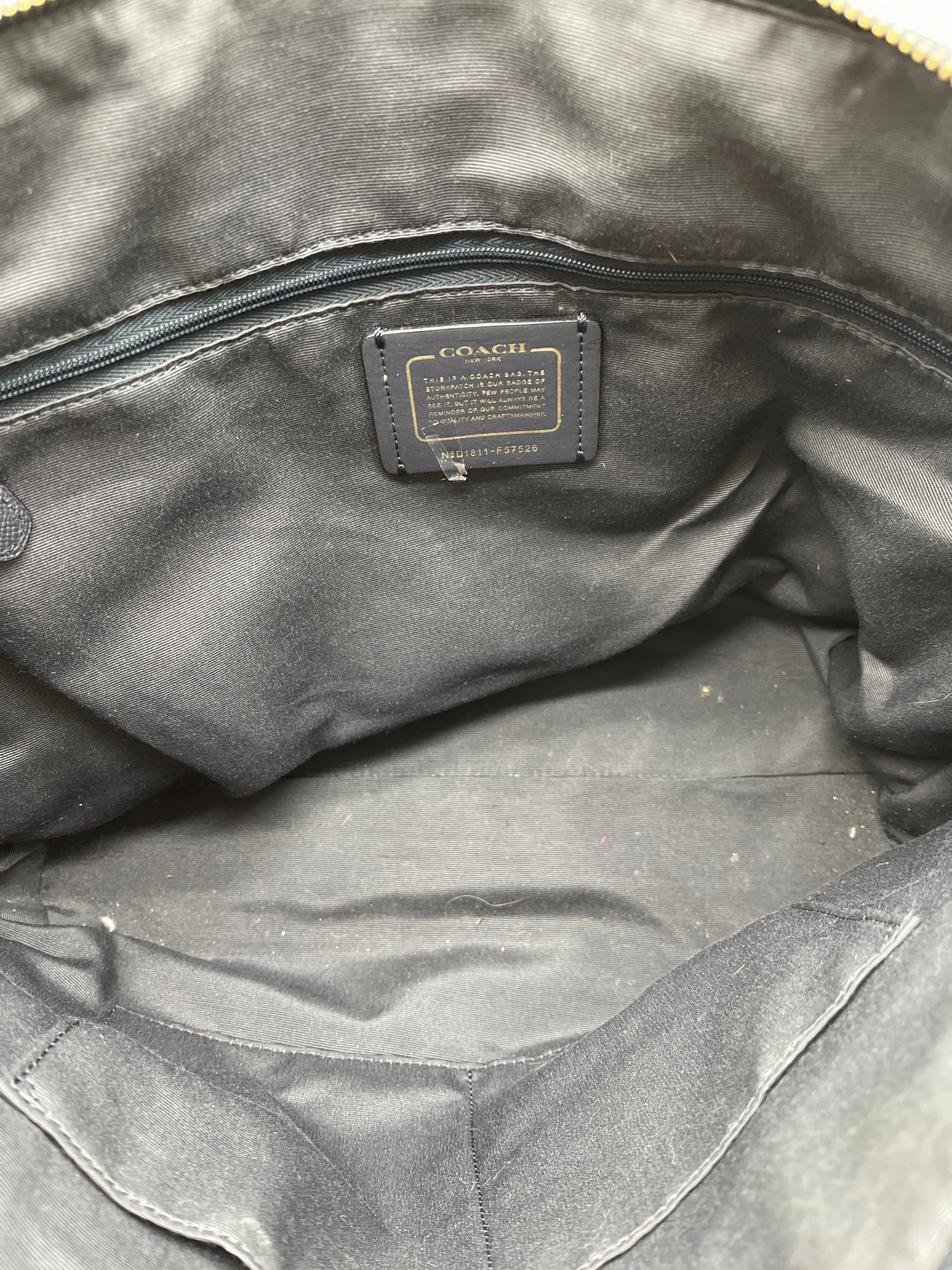 Handbag Designer By Coach, Size: Large