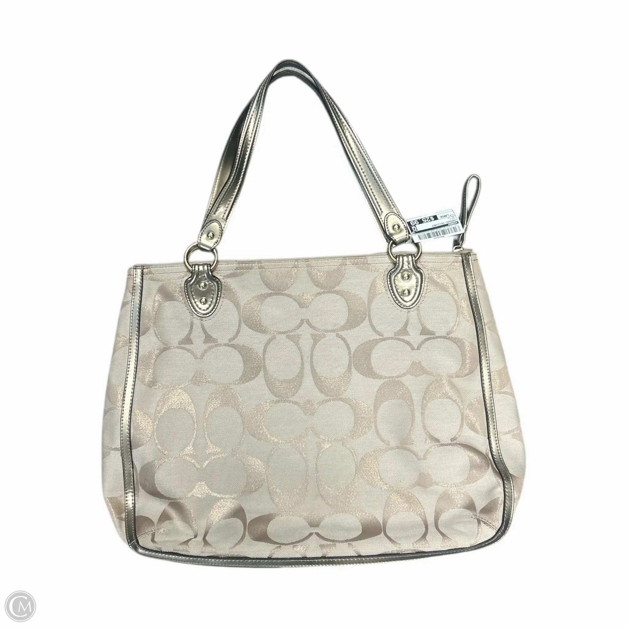 Handbag Designer By Coach, Size: Large