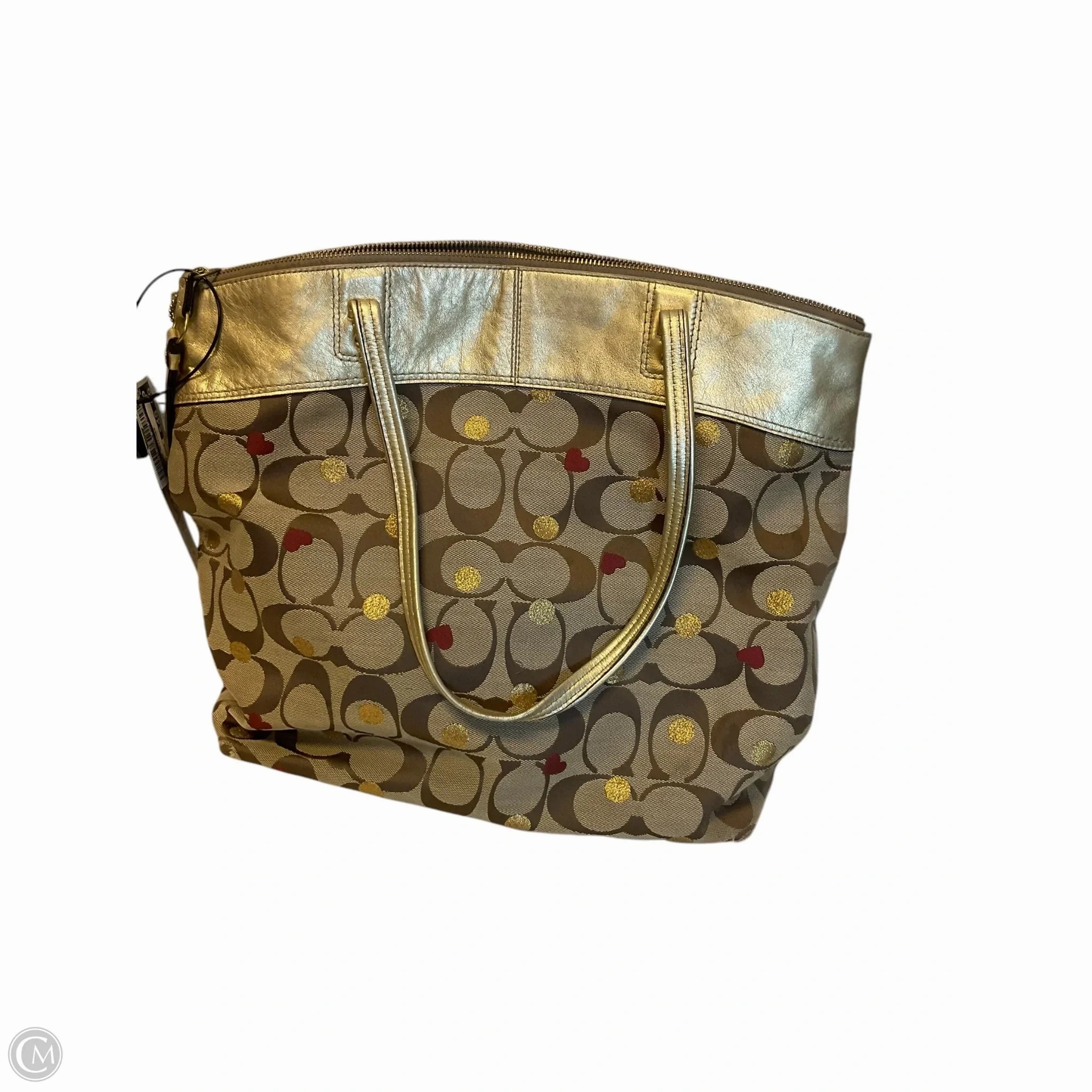 Handbag Designer By Coach, Size: Large