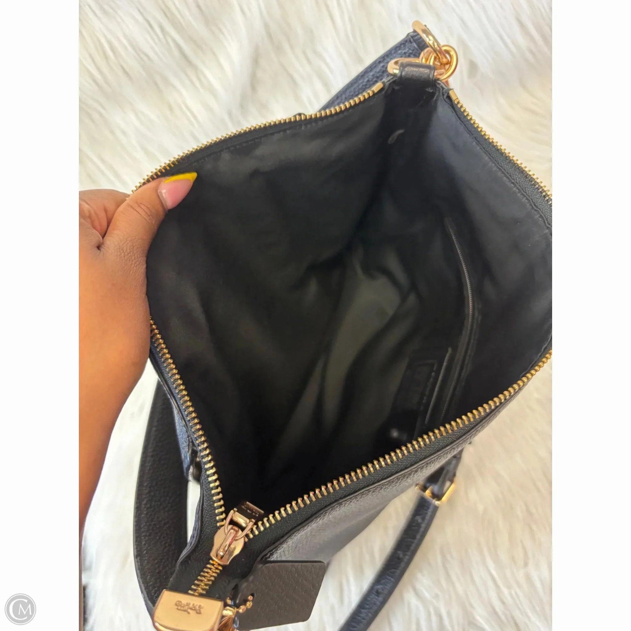 Handbag Designer By Coach, Size: Large