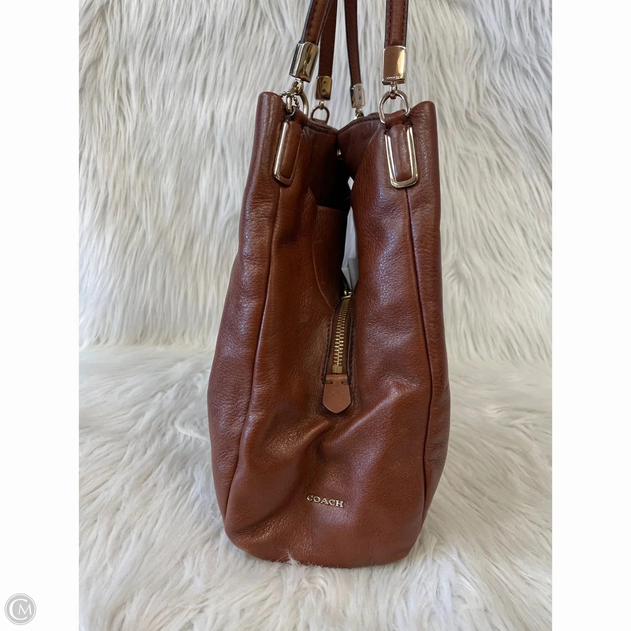 Handbag Designer By Coach, Size: Large