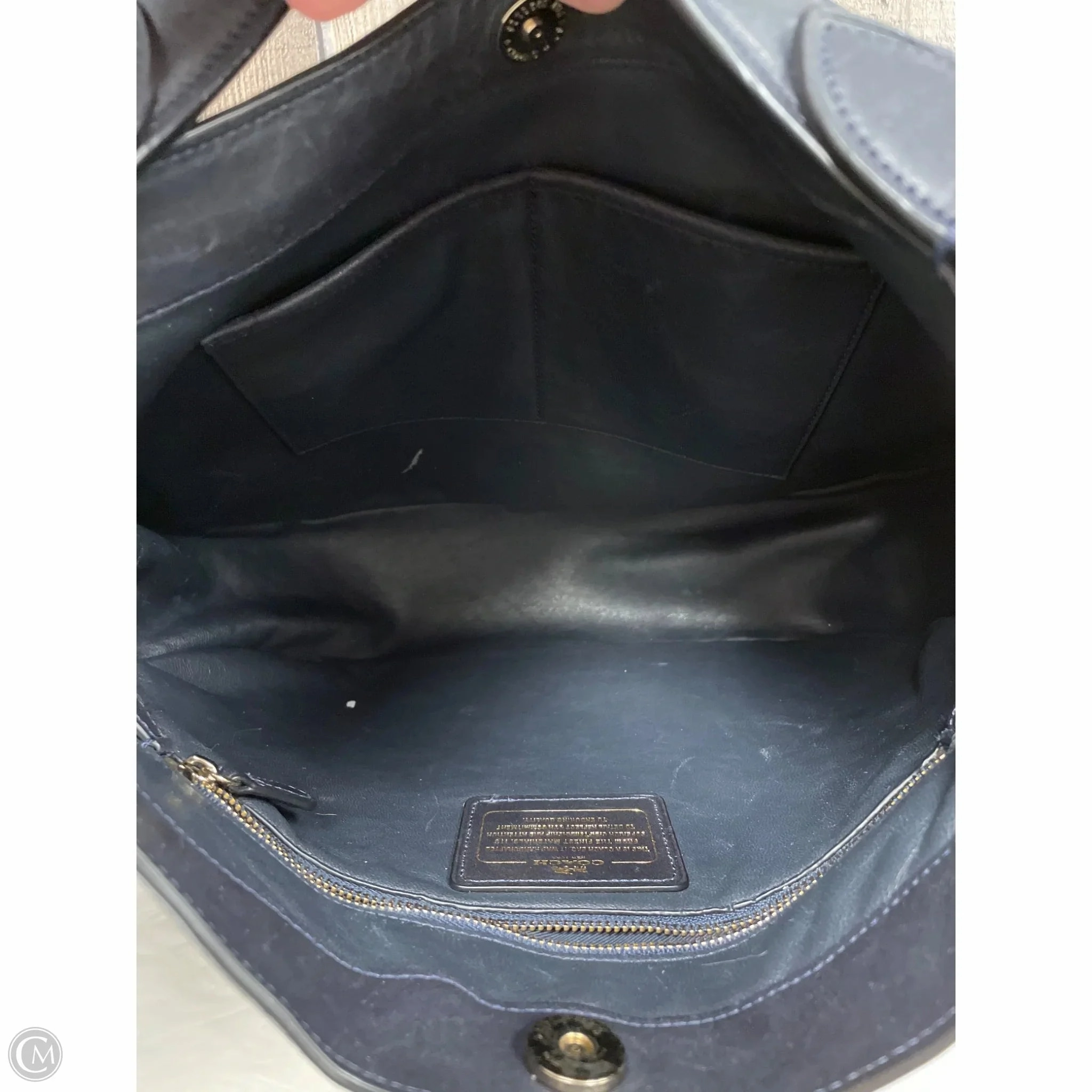 Handbag Designer By Coach, Size: Large