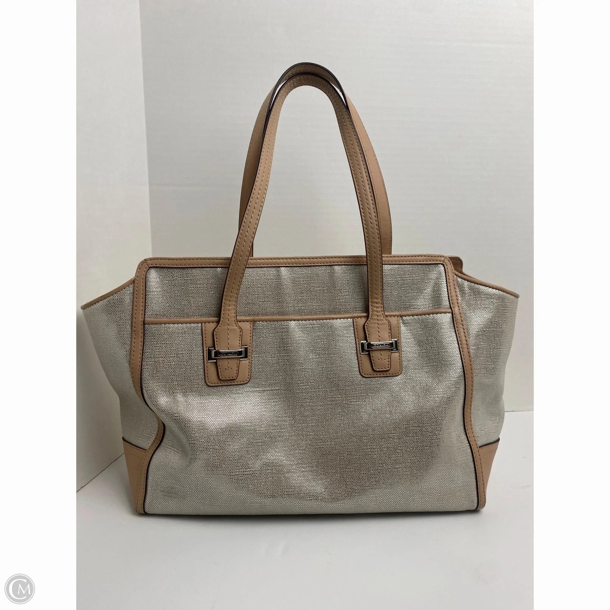 Handbag Designer By Coach, Size: Large