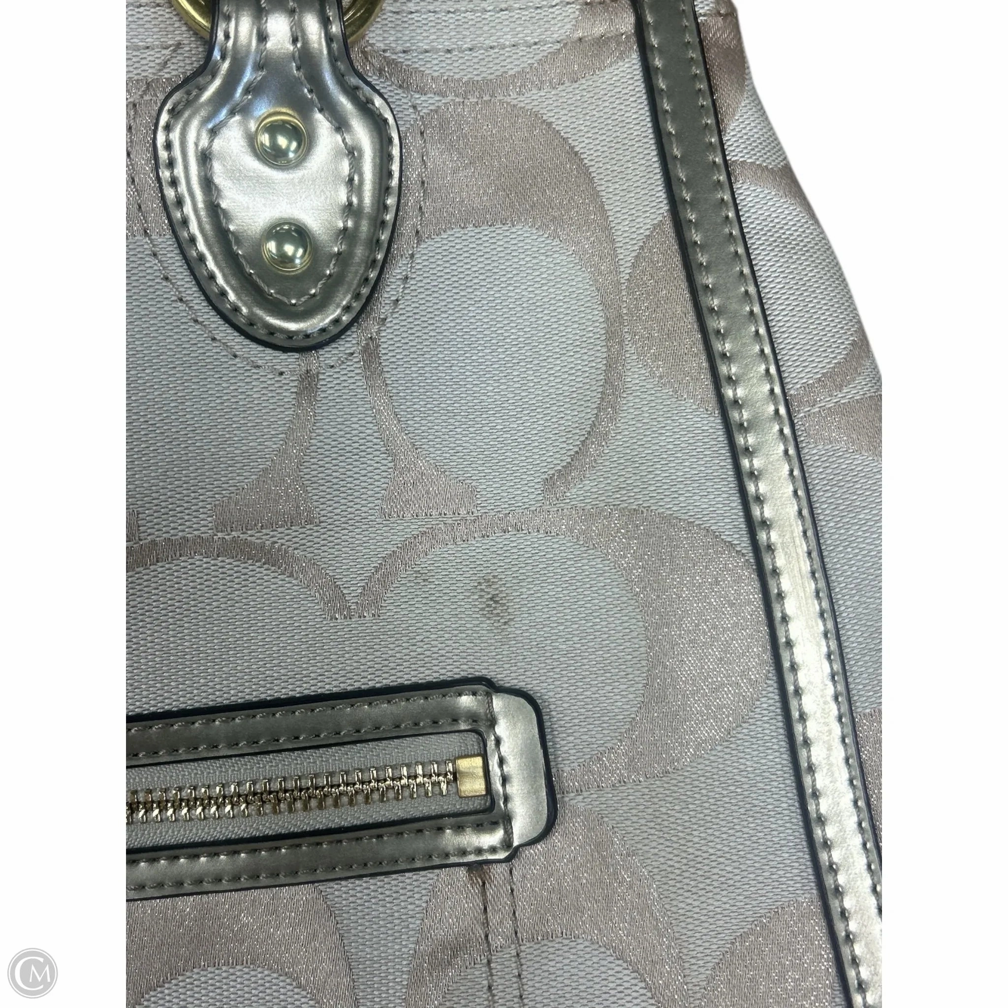 Handbag Designer By Coach, Size: Large