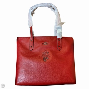 Handbag Designer By Coach, Size: Large