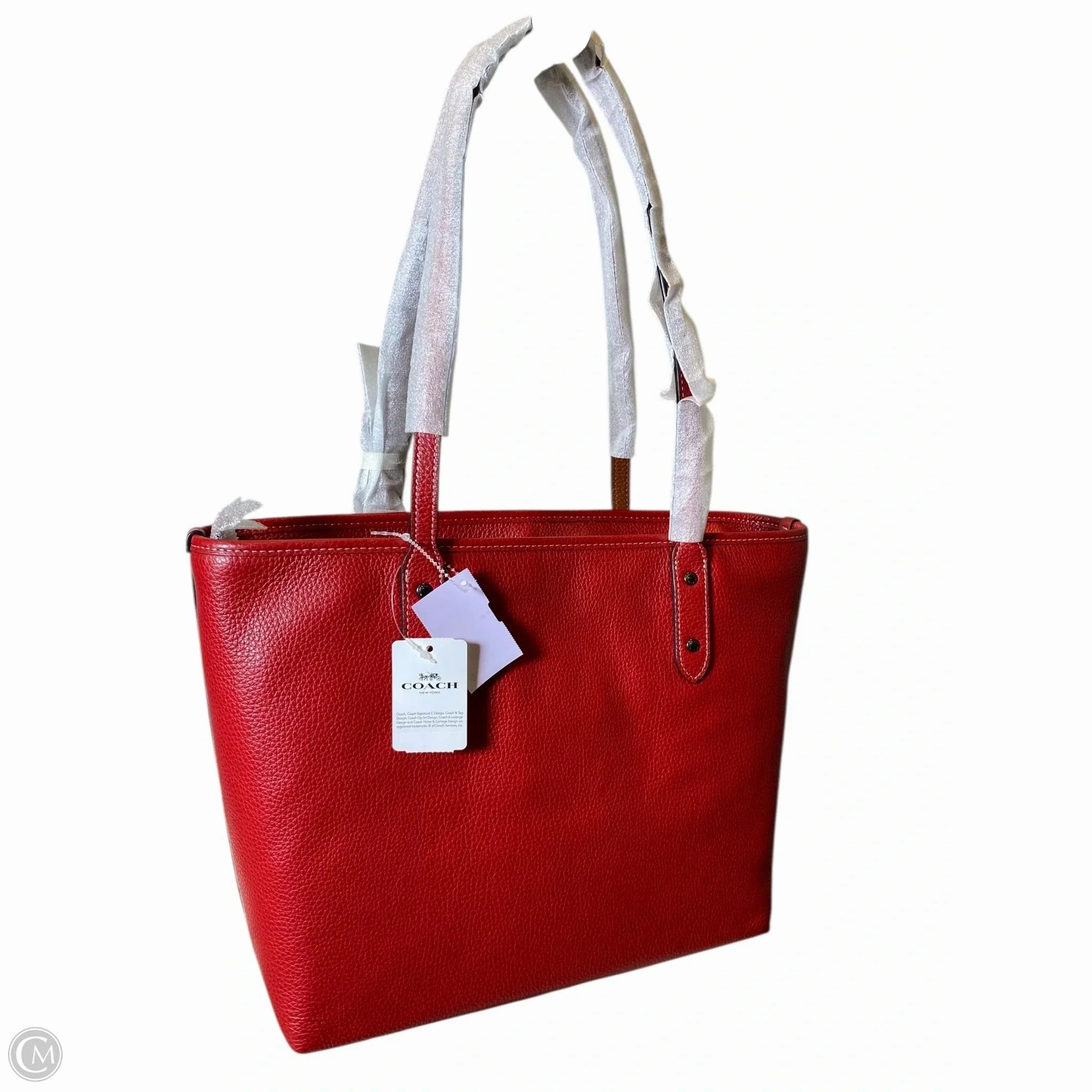 Handbag Designer By Coach, Size: Large