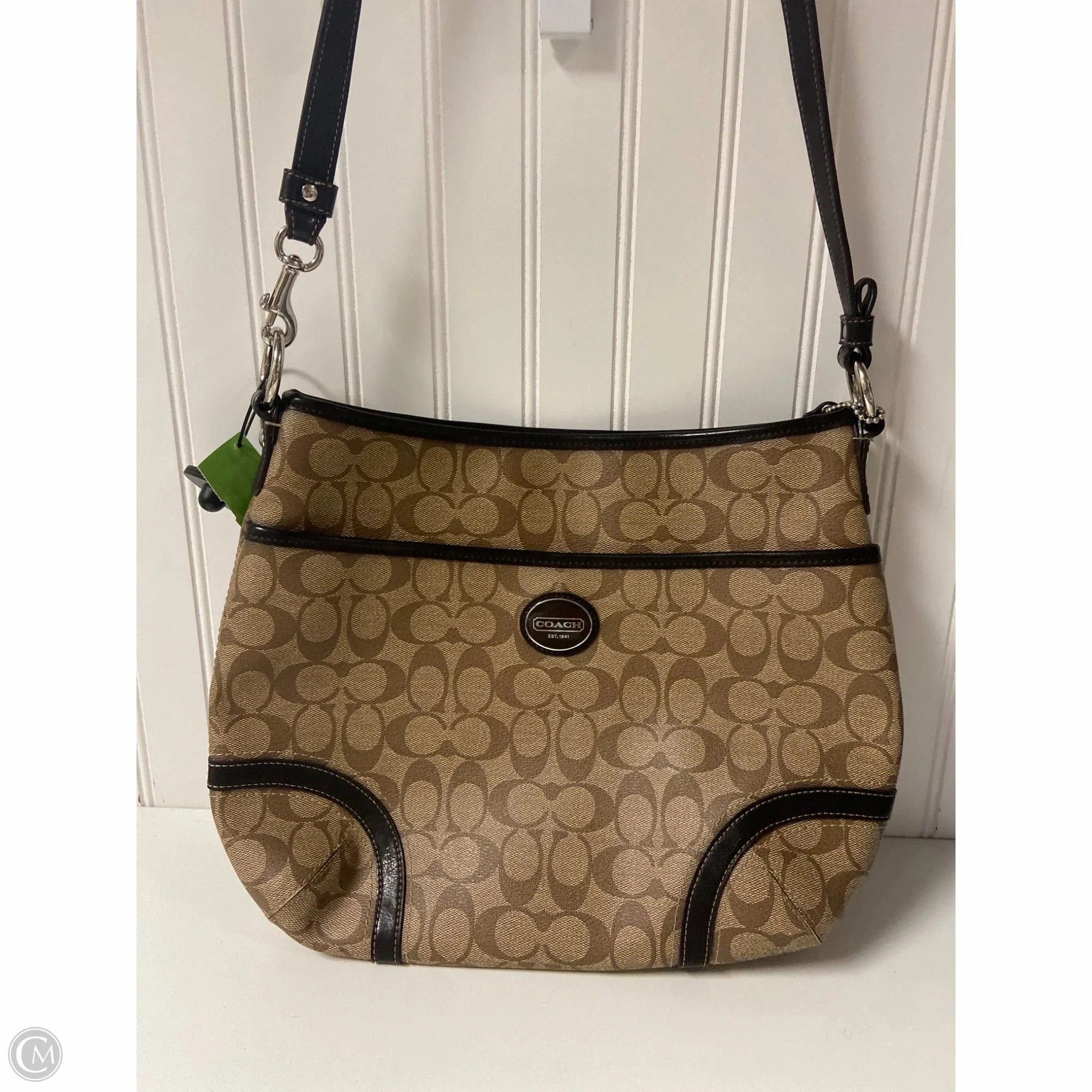 Handbag Designer By Coach, Size: Large