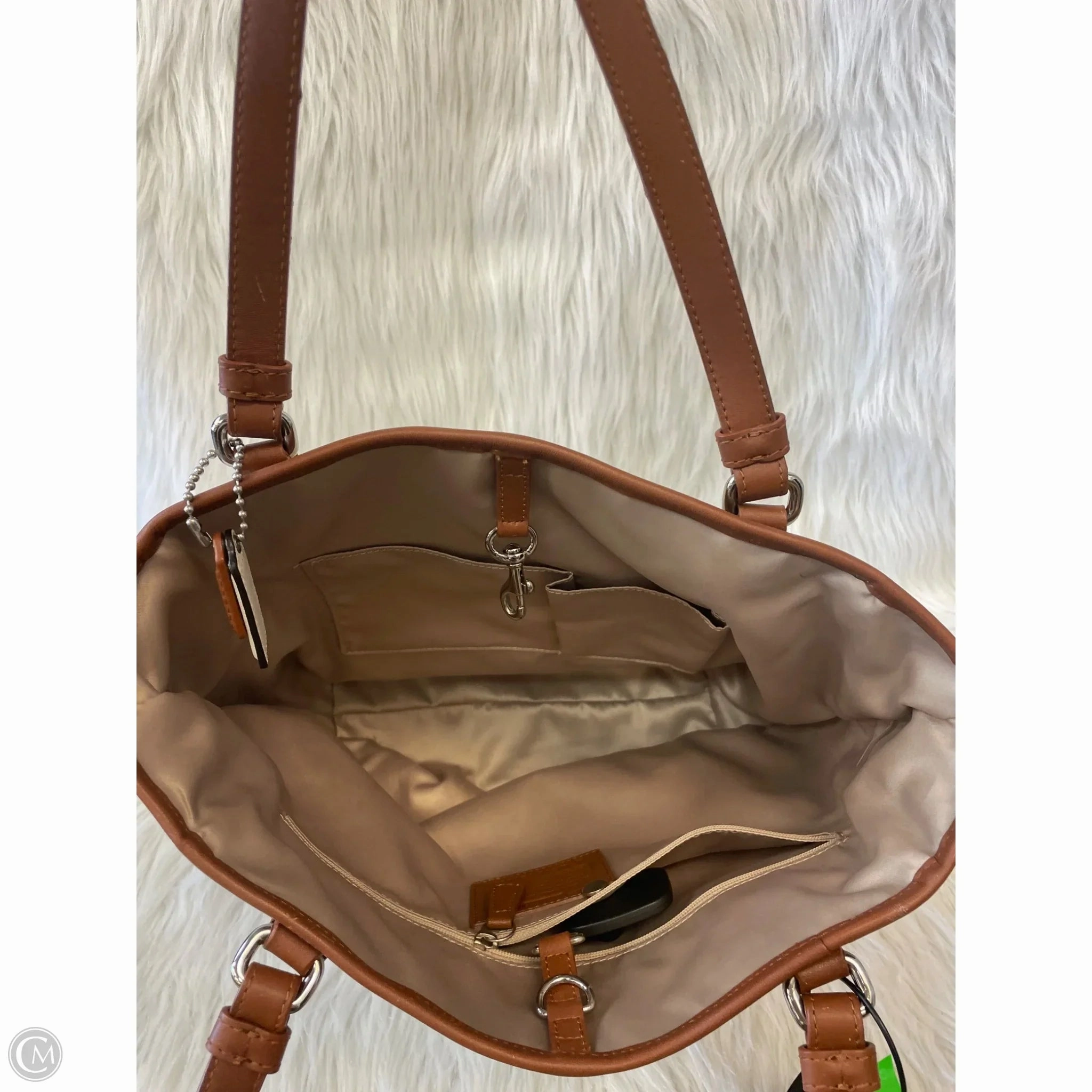 Handbag Designer By Coach, Size: Large