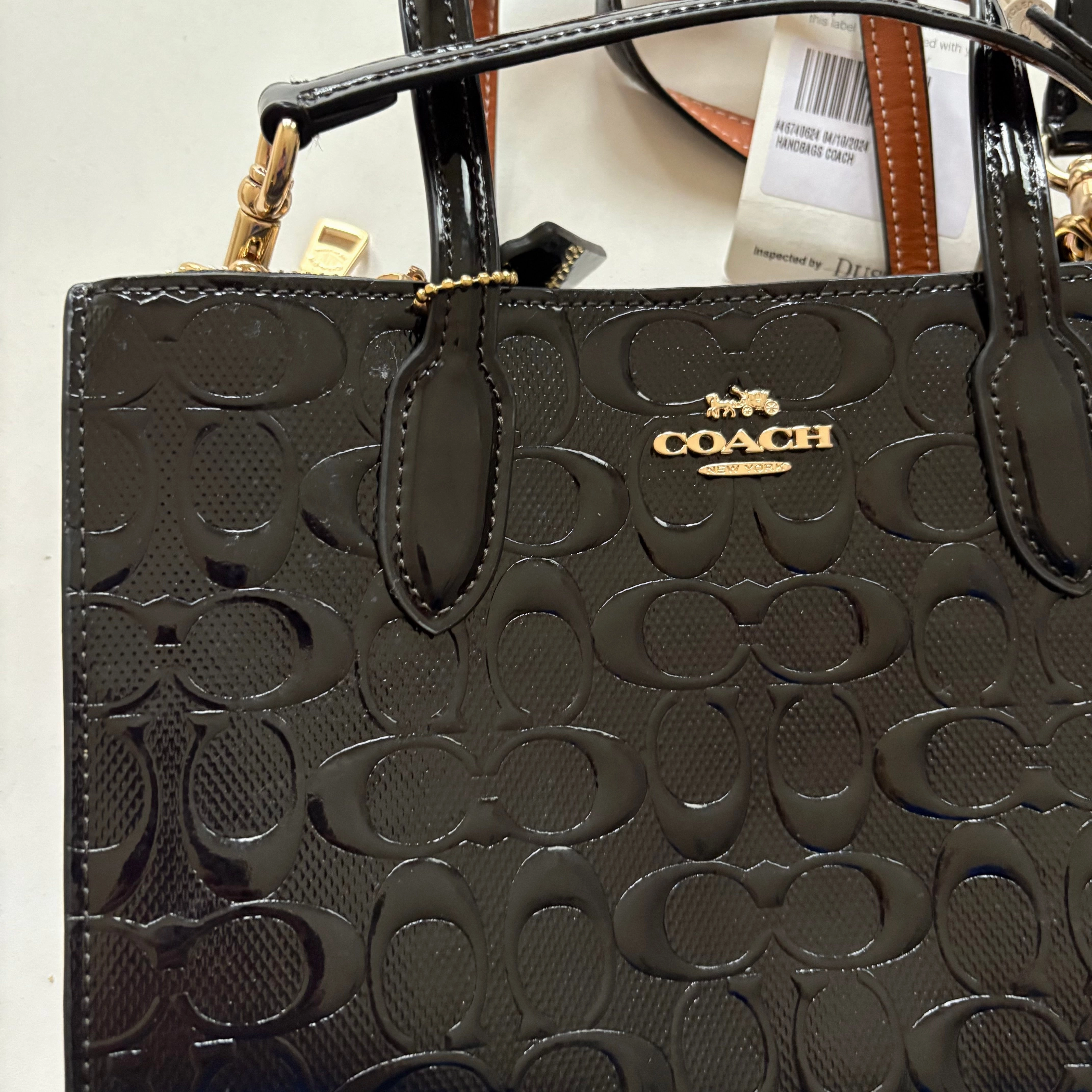 Handbag Designer By Coach, Size: Medium