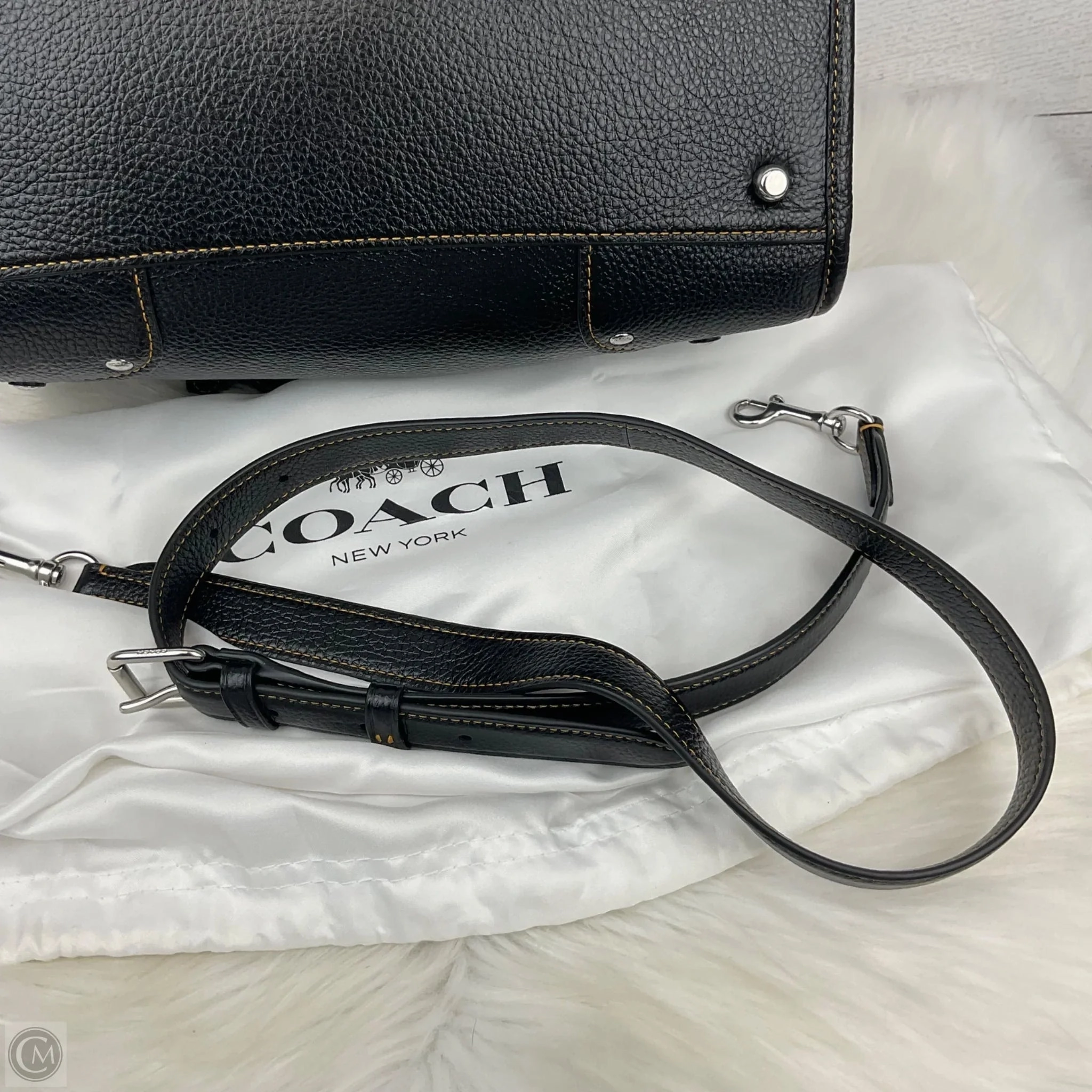 Handbag Designer By Coach, Size: Medium