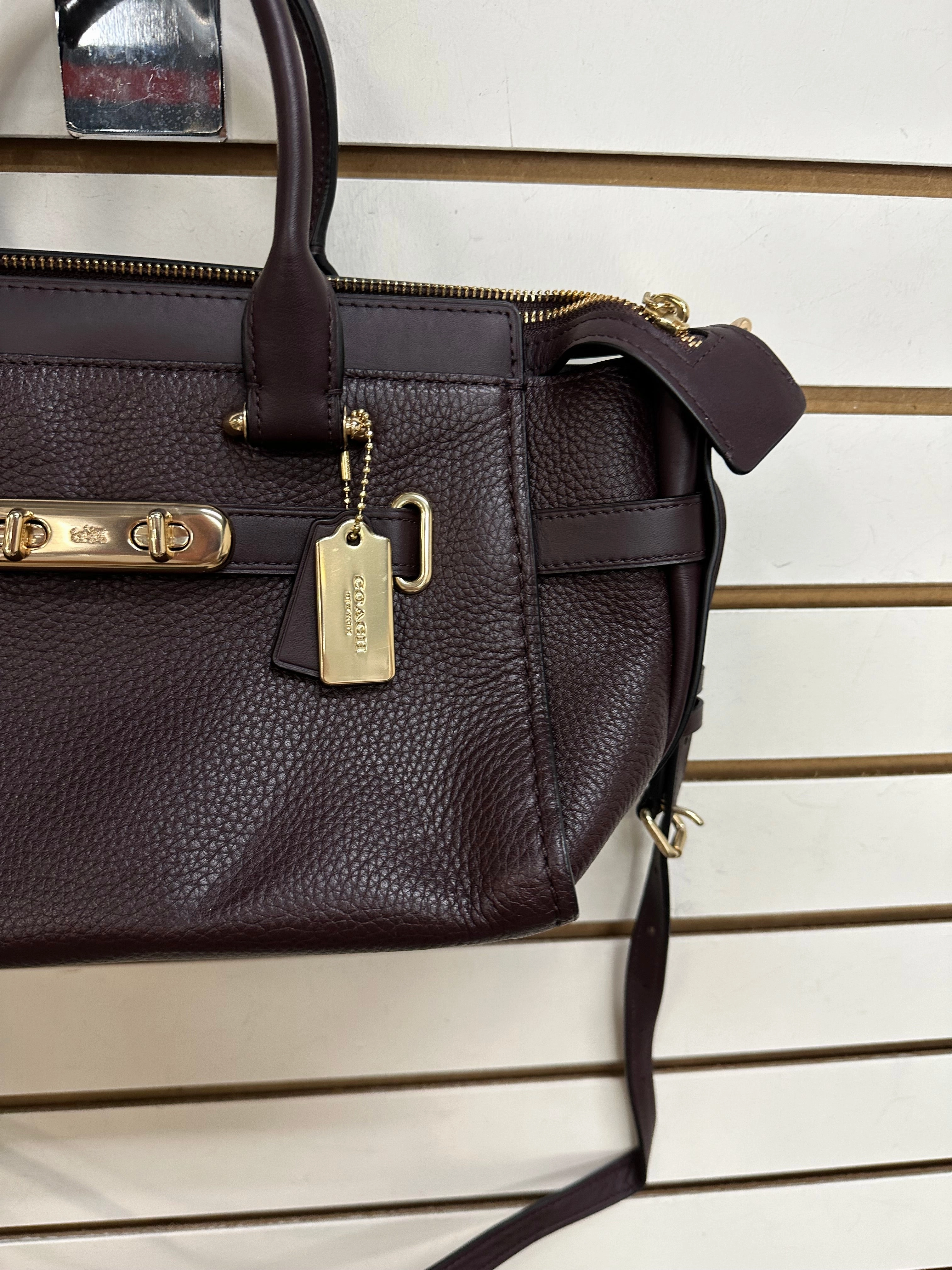 Handbag Designer By Coach, Size: Medium