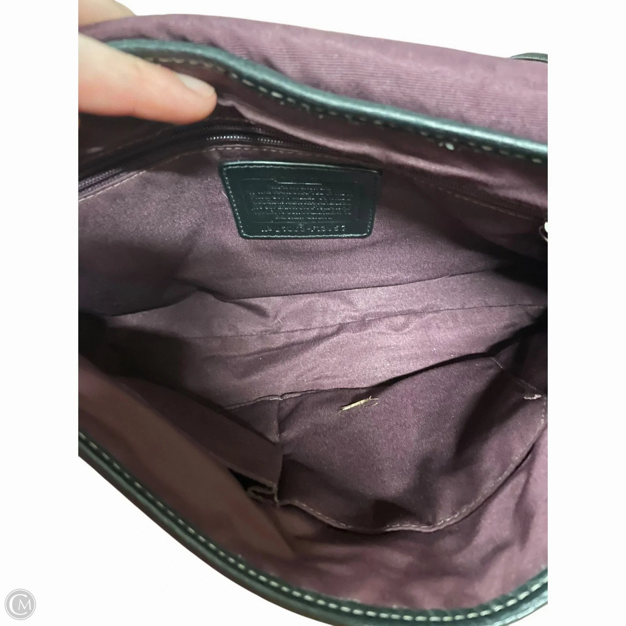 Handbag Designer By Coach, Size: Medium
