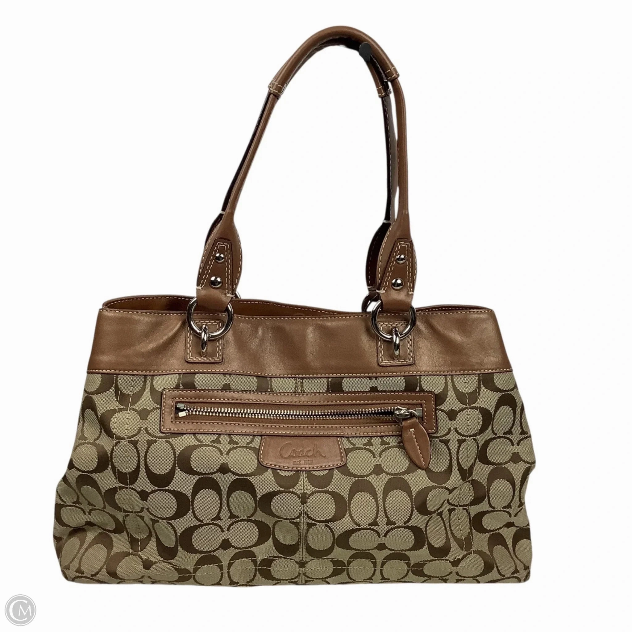 Handbag Designer By Coach, Size: Medium