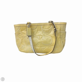 Handbag Designer By Coach, Size: Medium