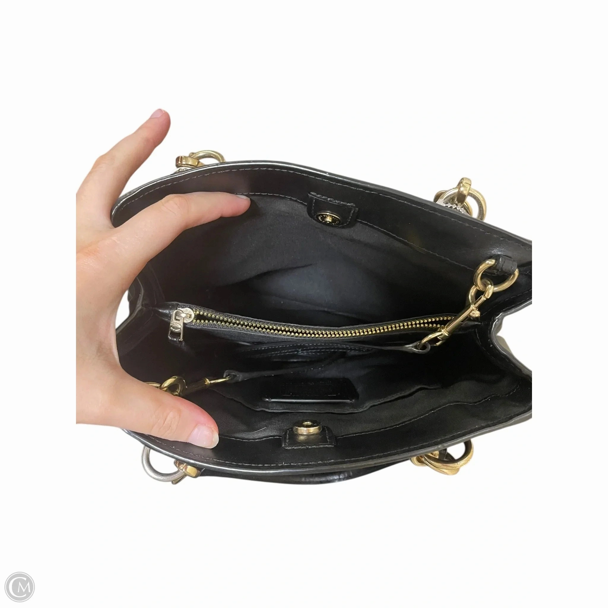 Handbag Designer By Coach, Size: Medium