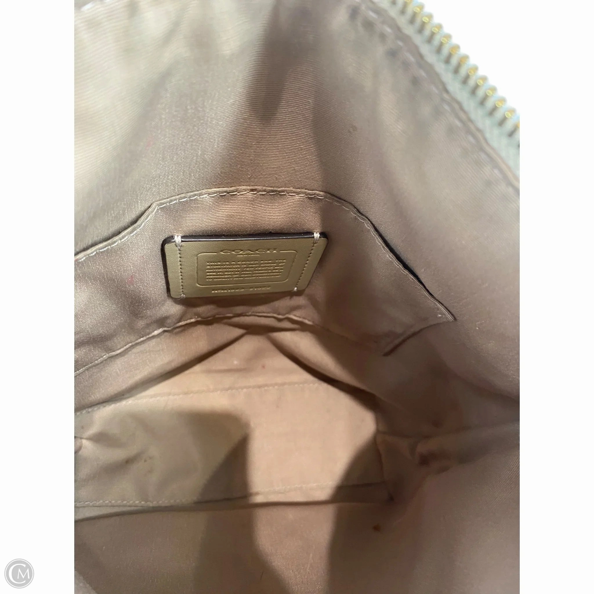 Handbag Designer By Coach, Size: Medium