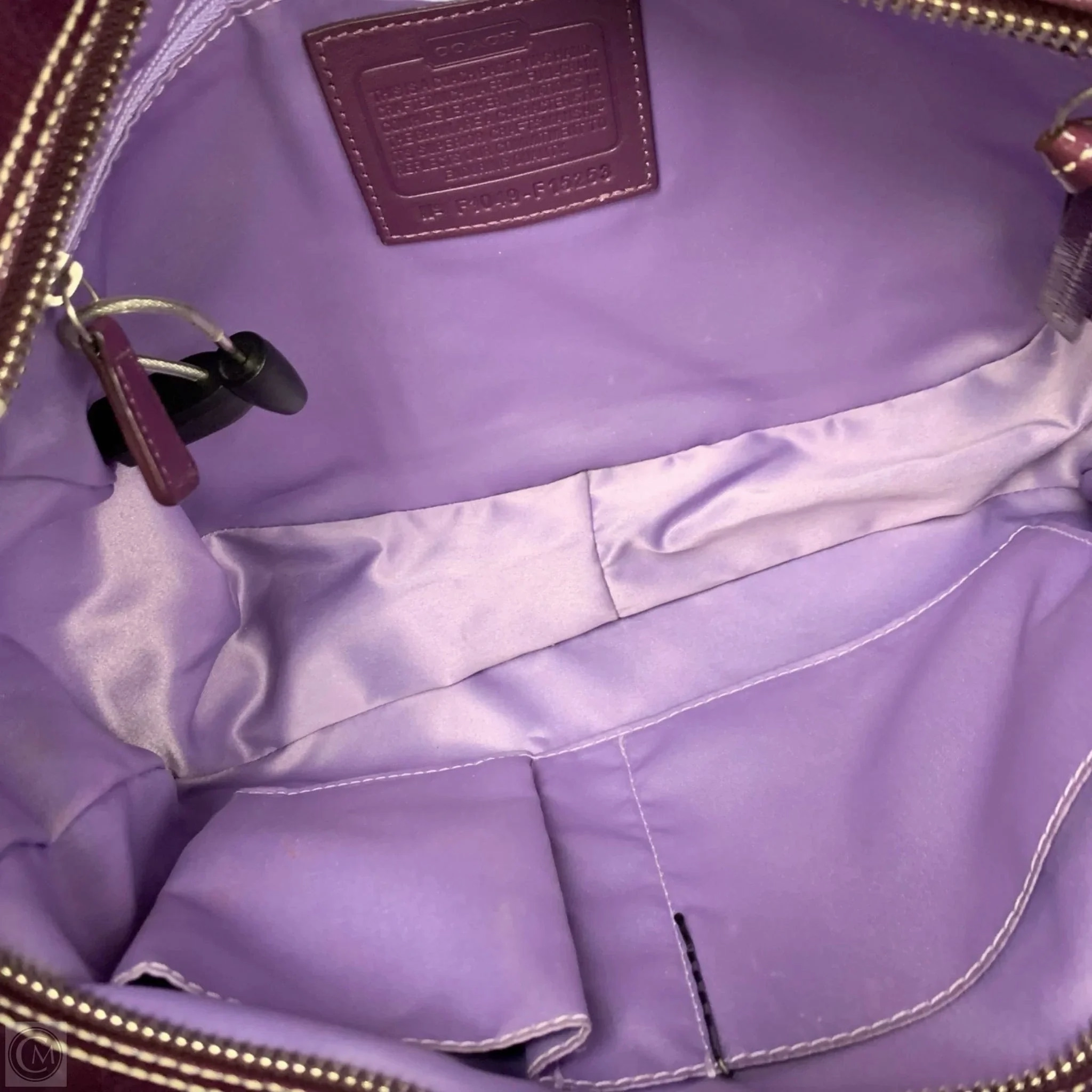 Handbag Designer By Coach, Size: Medium