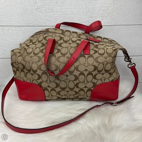 Handbag Designer By Coach, Size: Medium