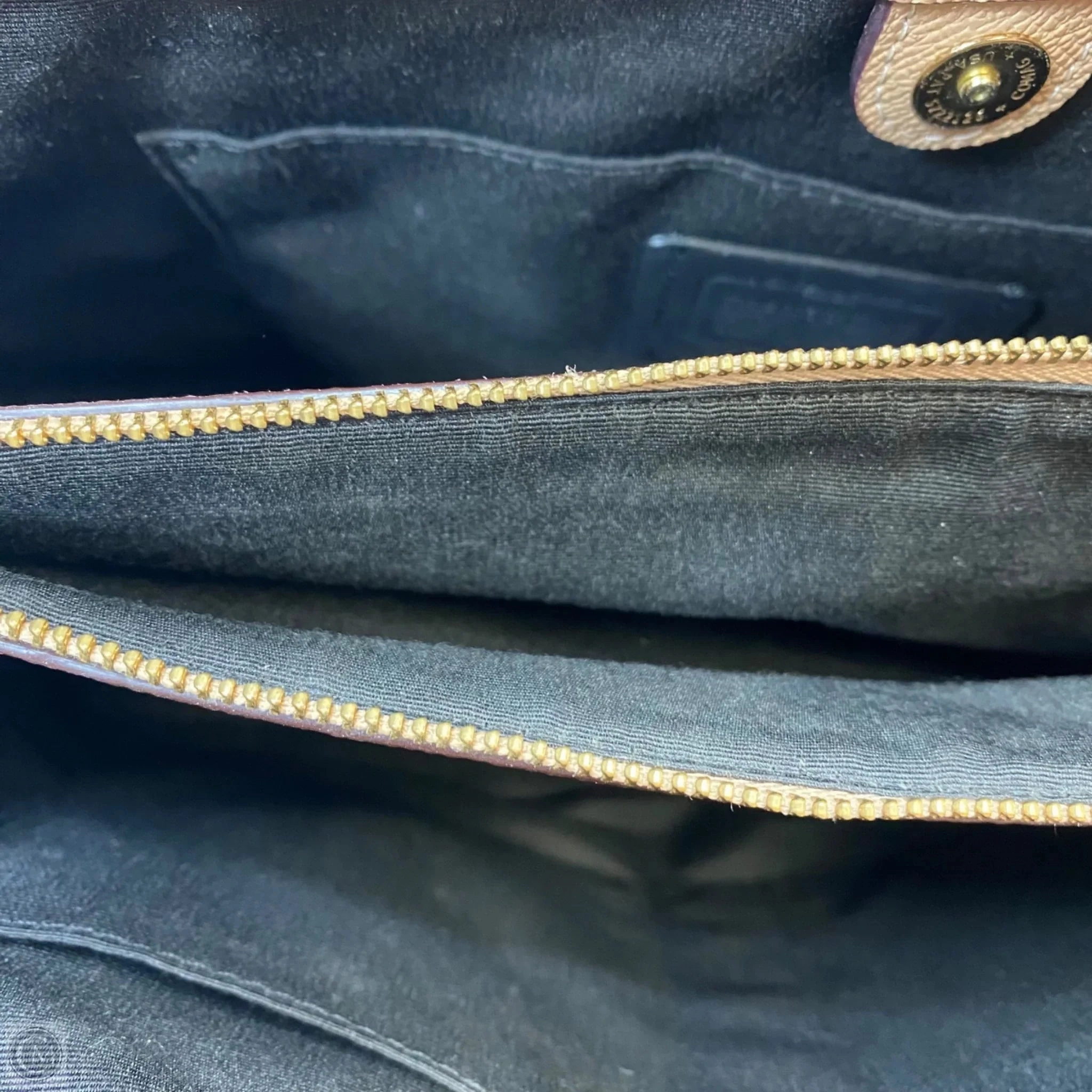 Handbag Designer By Coach, Size: Medium