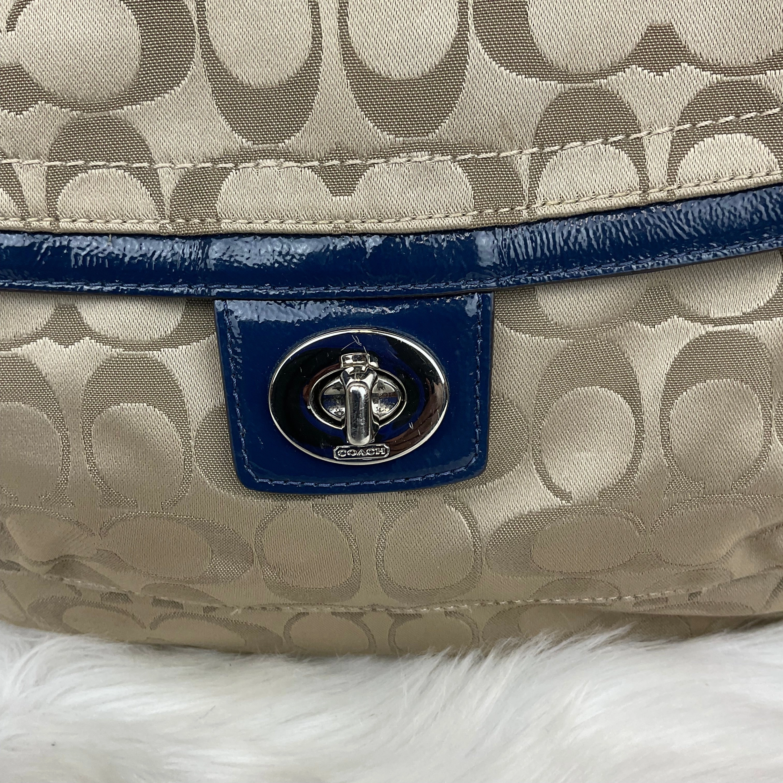 Handbag Designer By Coach, Size: Medium
