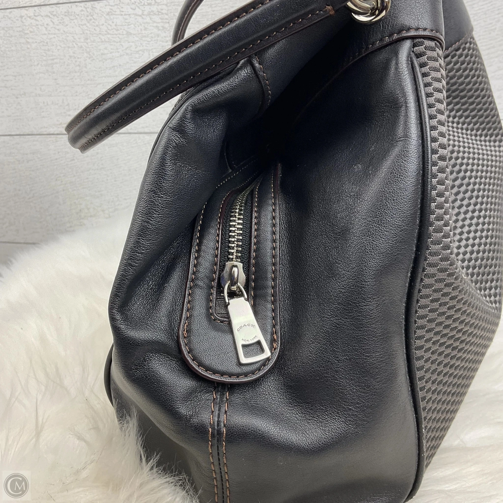 Handbag Designer By Coach, Size: Medium