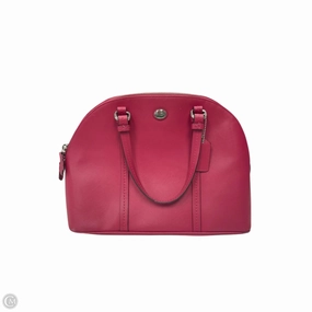 Handbag Designer By Coach, Size: Medium