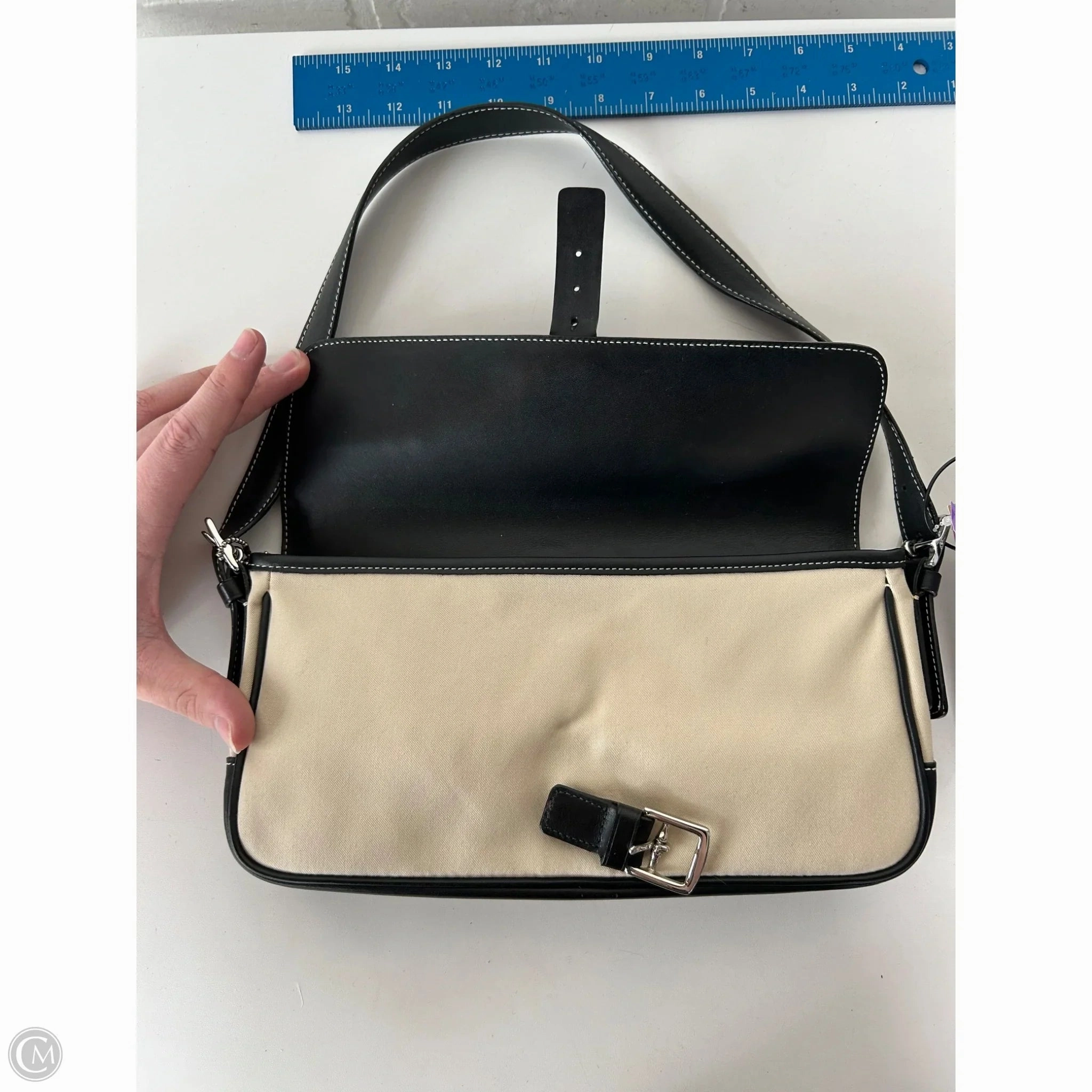 Handbag Designer By Coach, Size: Medium