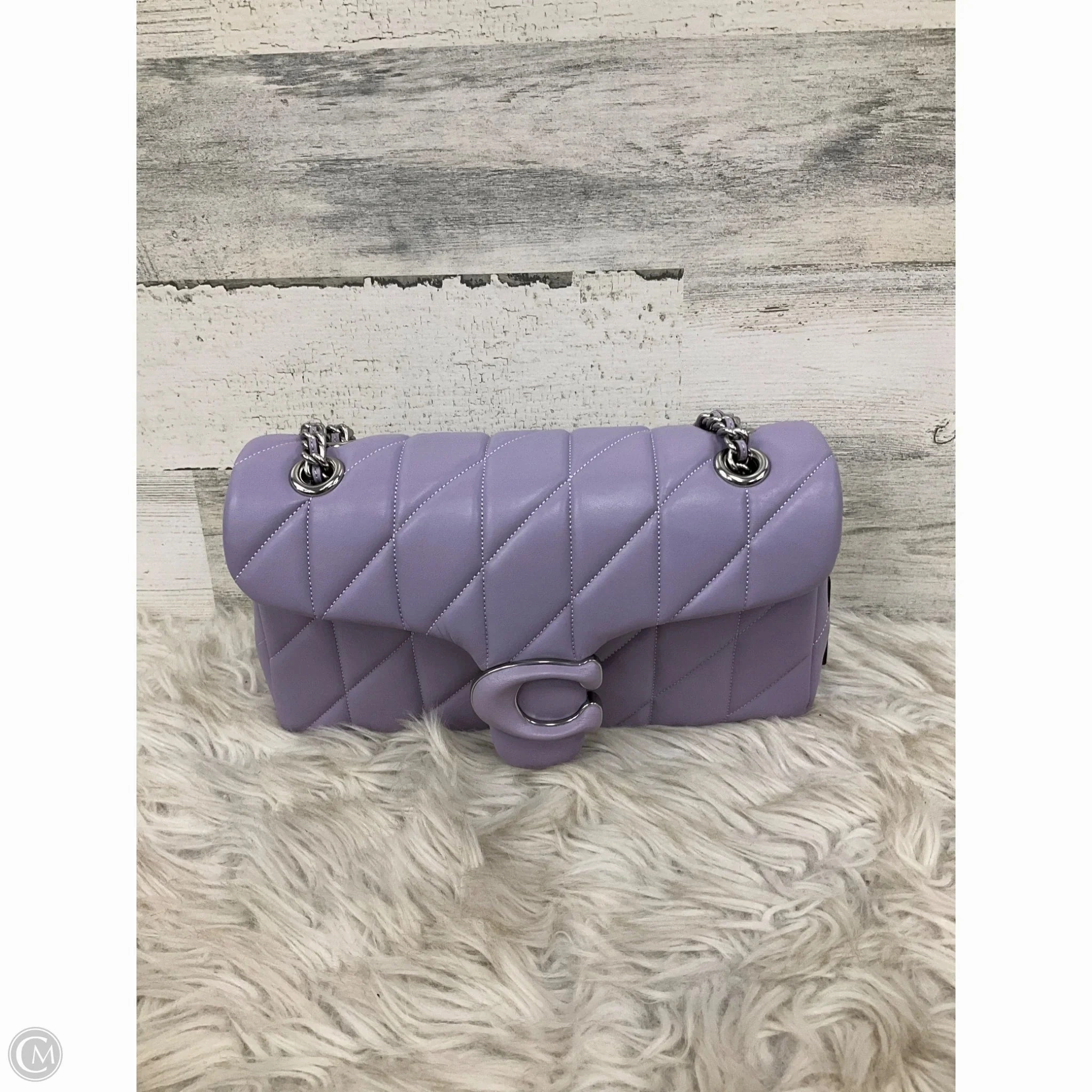 Handbag Designer By Coach, Size: Medium
