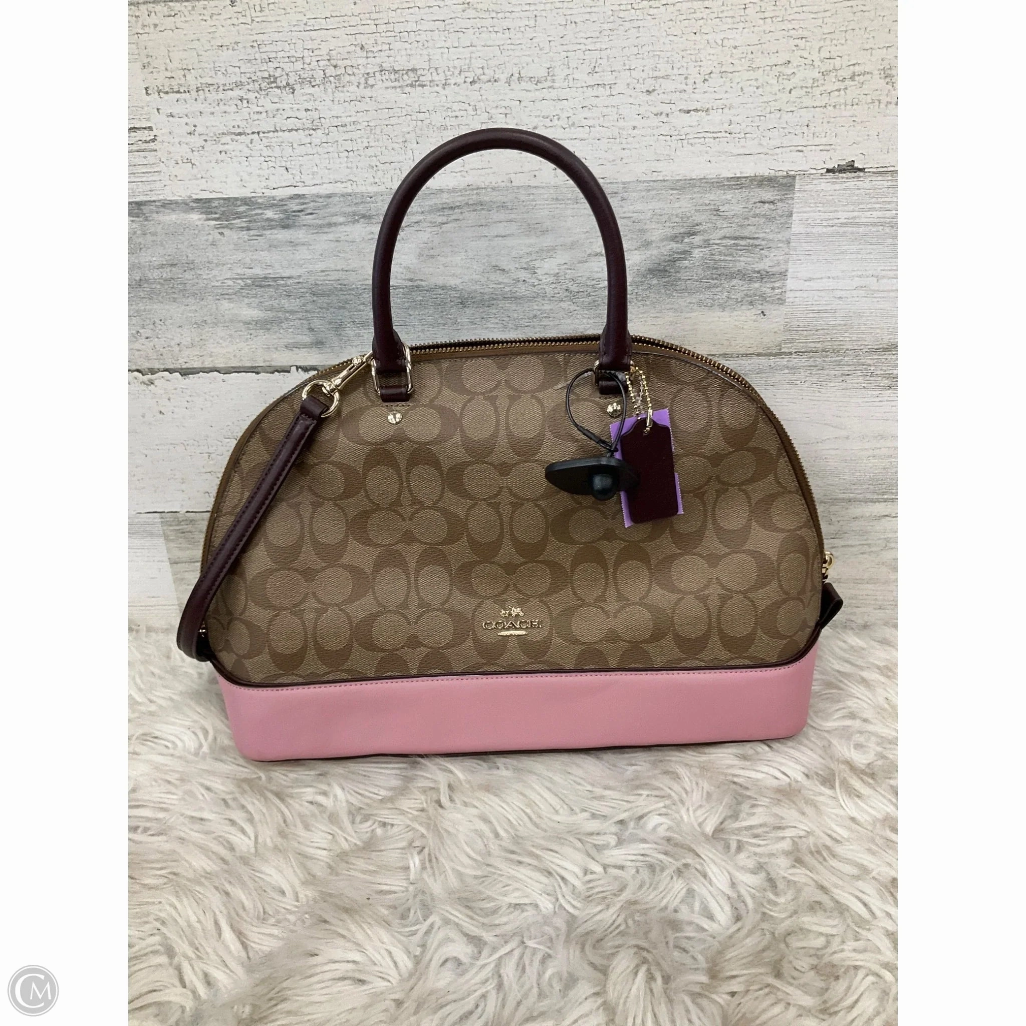 Handbag Designer By Coach, Size: Medium