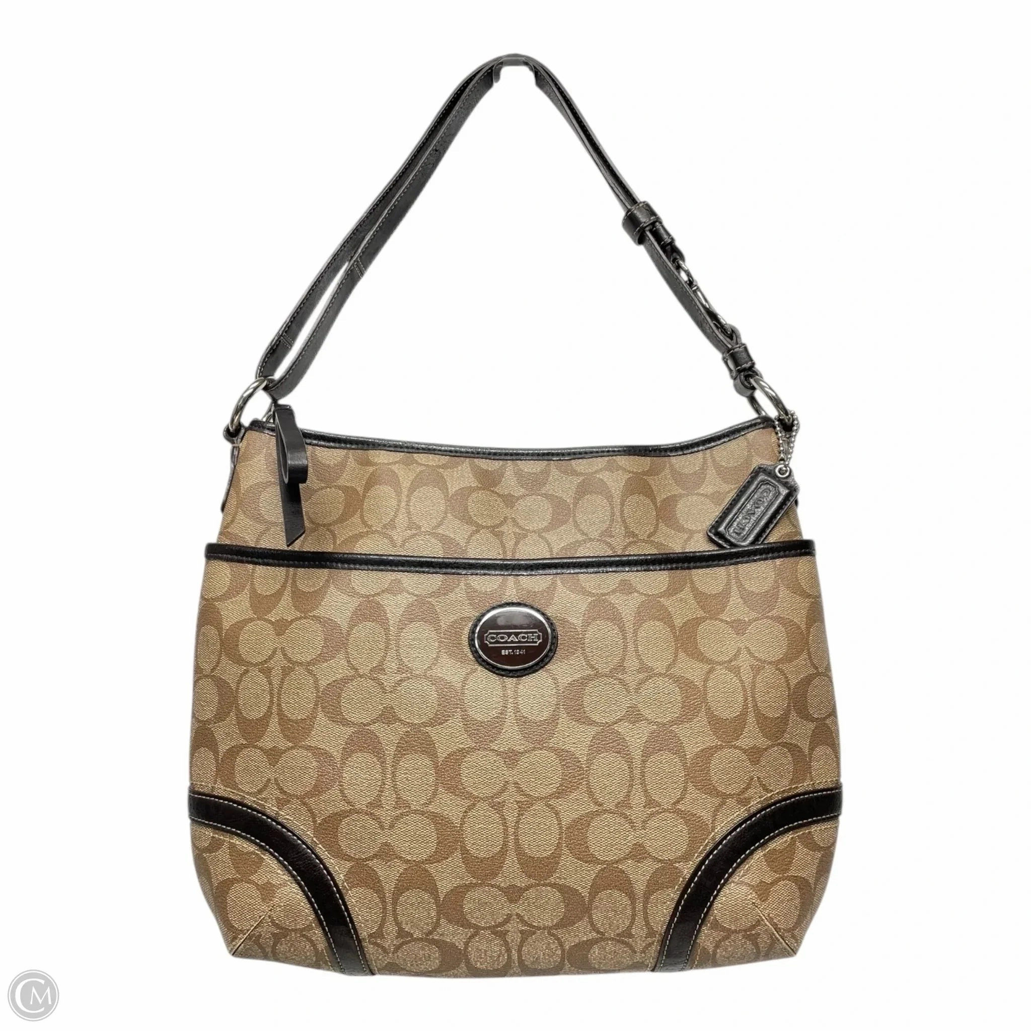 Handbag Designer By Coach, Size: Medium