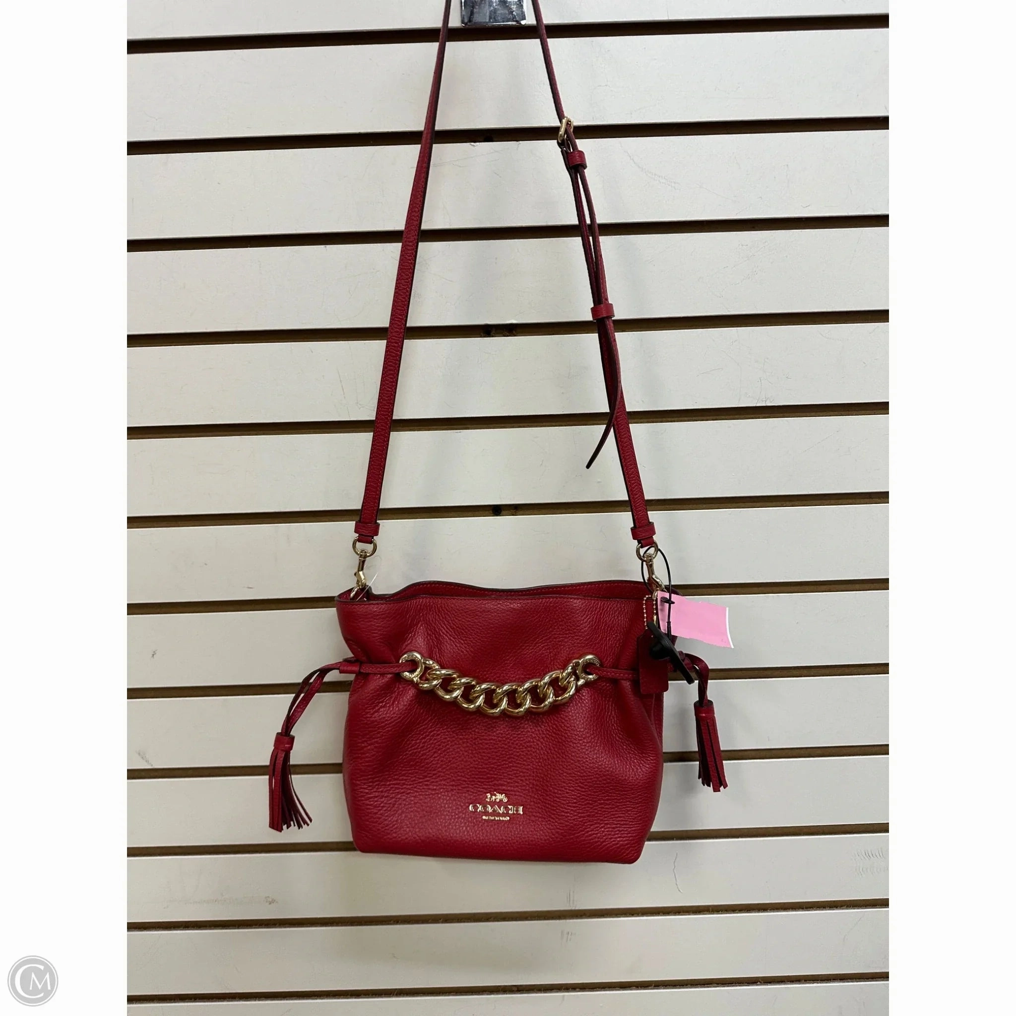 Handbag Designer By Coach, Size: Medium