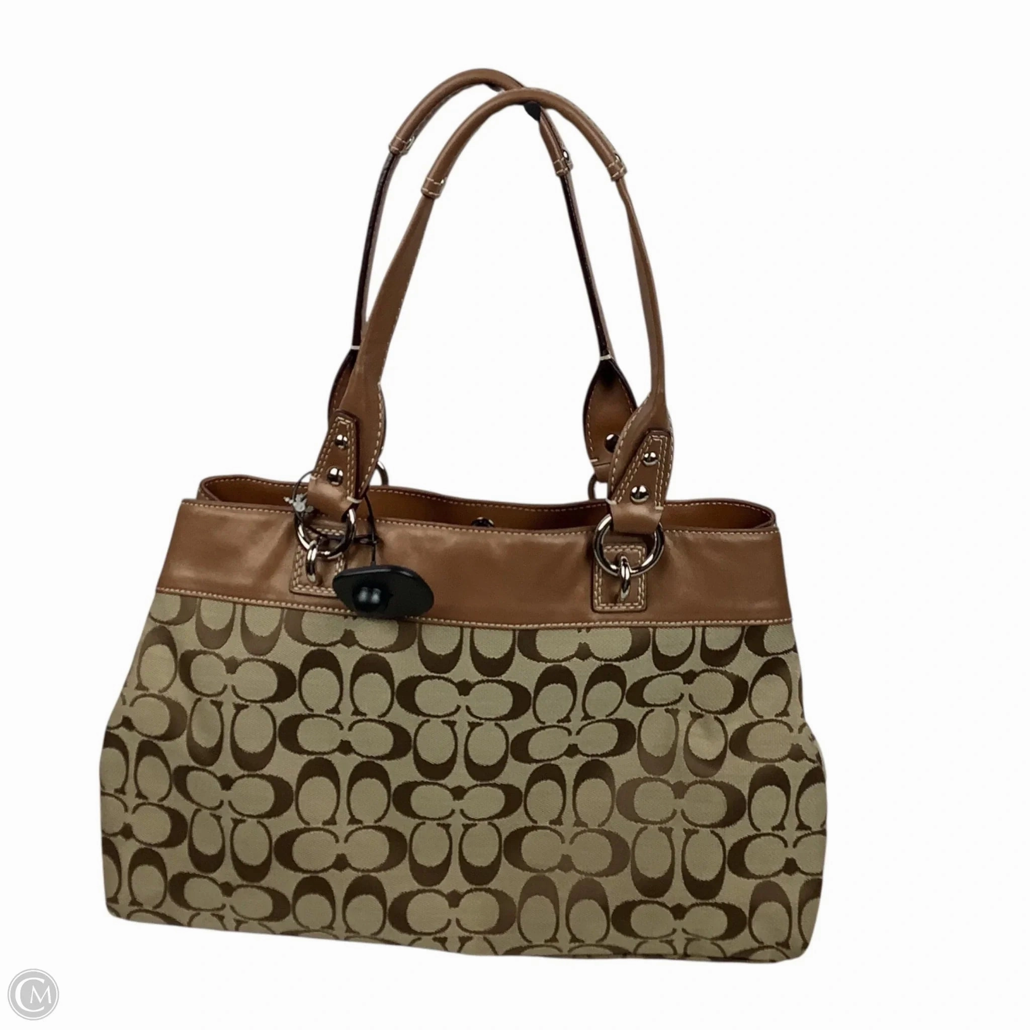 Handbag Designer By Coach, Size: Medium