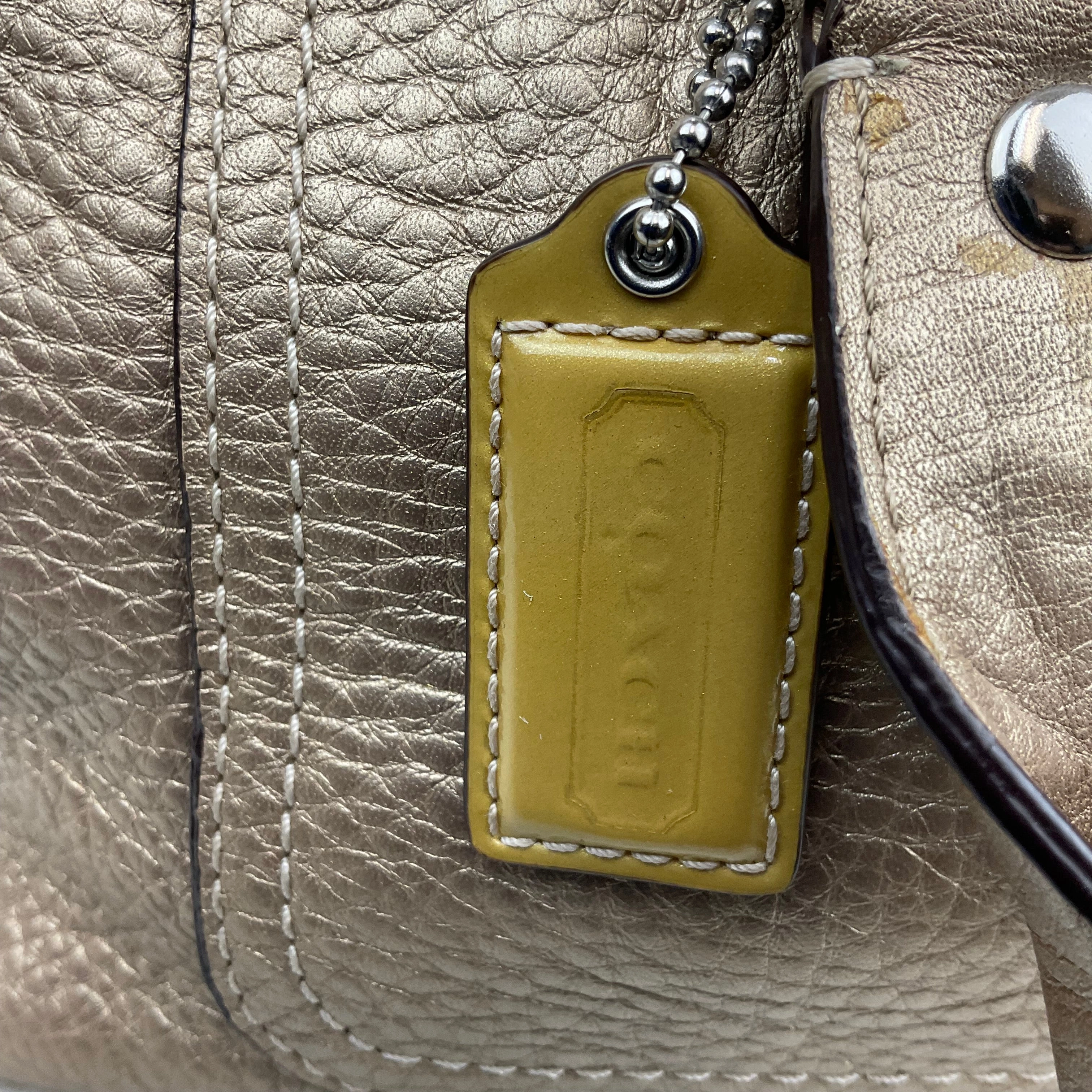 Handbag Designer By Coach, Size: Medium