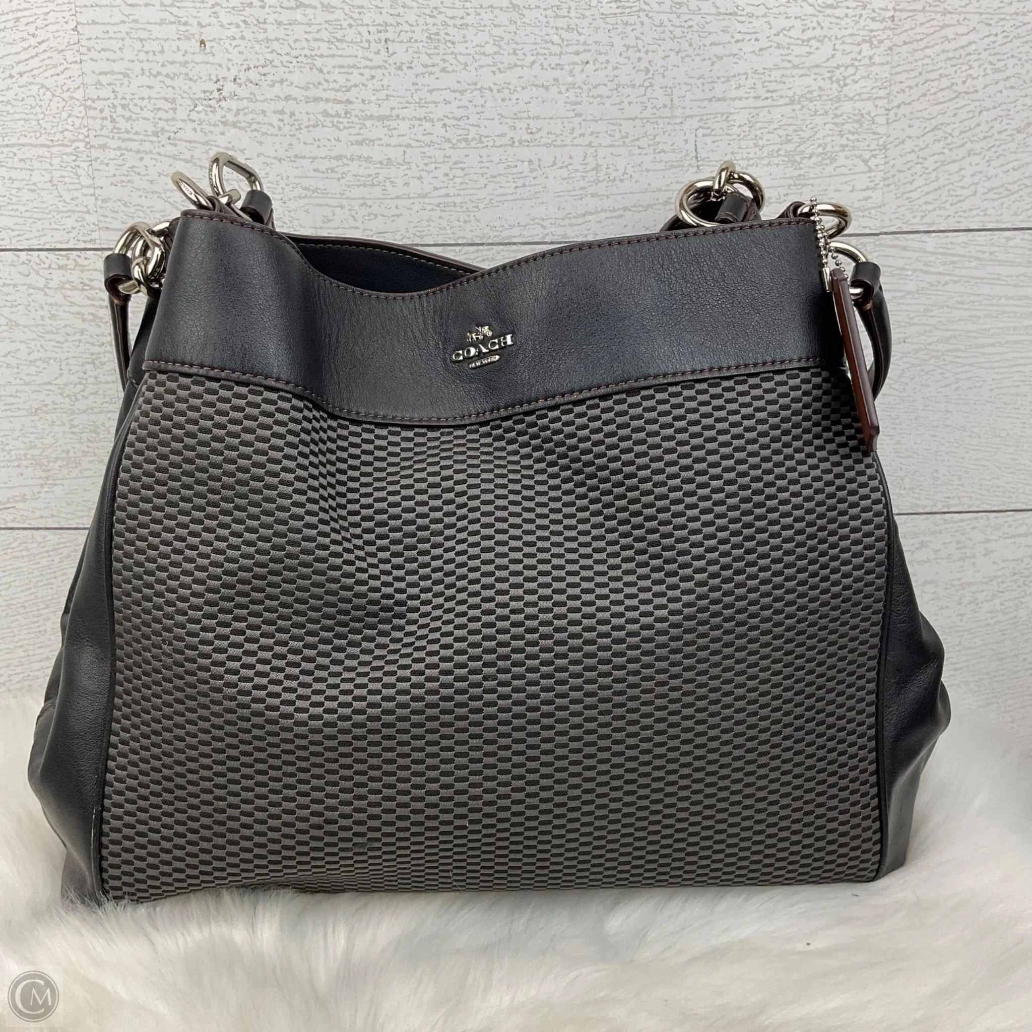 Handbag Designer By Coach, Size: Medium
