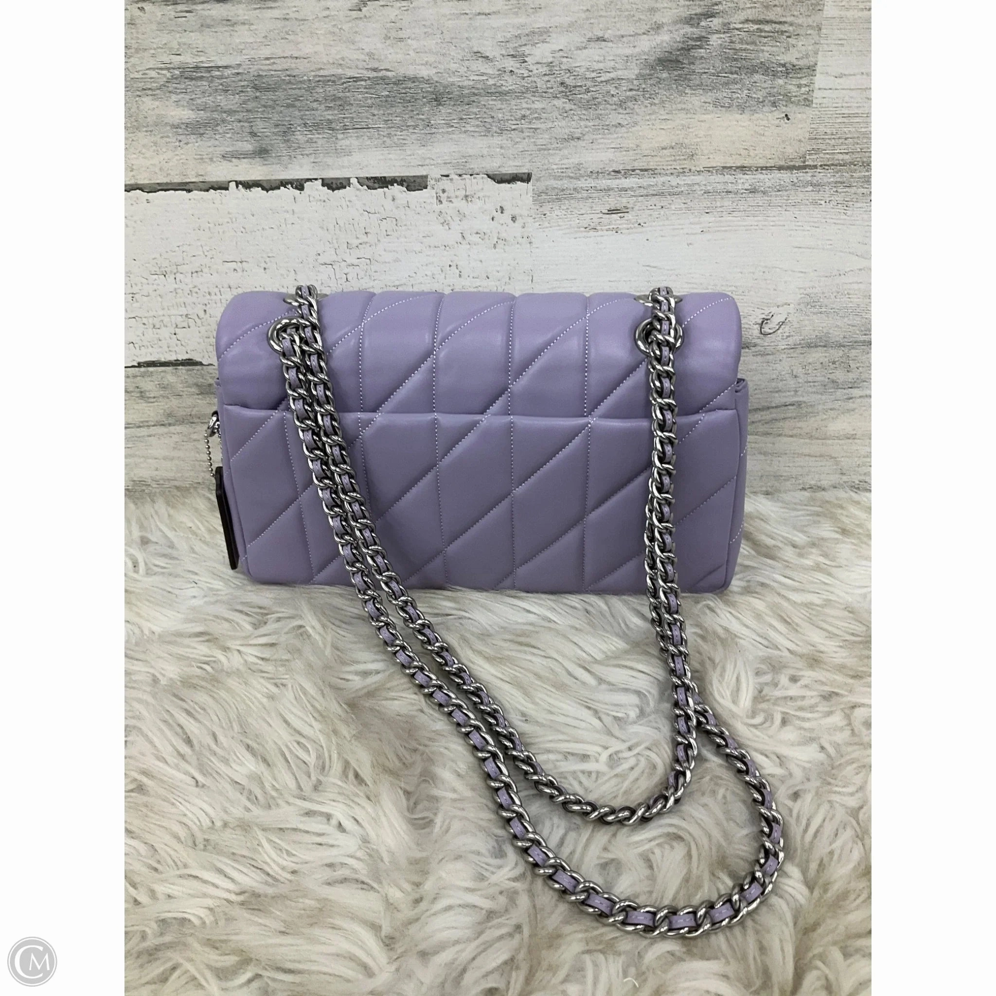 Handbag Designer By Coach, Size: Medium