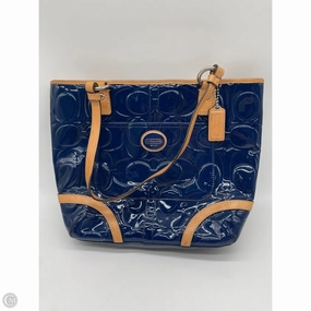 Handbag Designer By Coach, Size: Medium