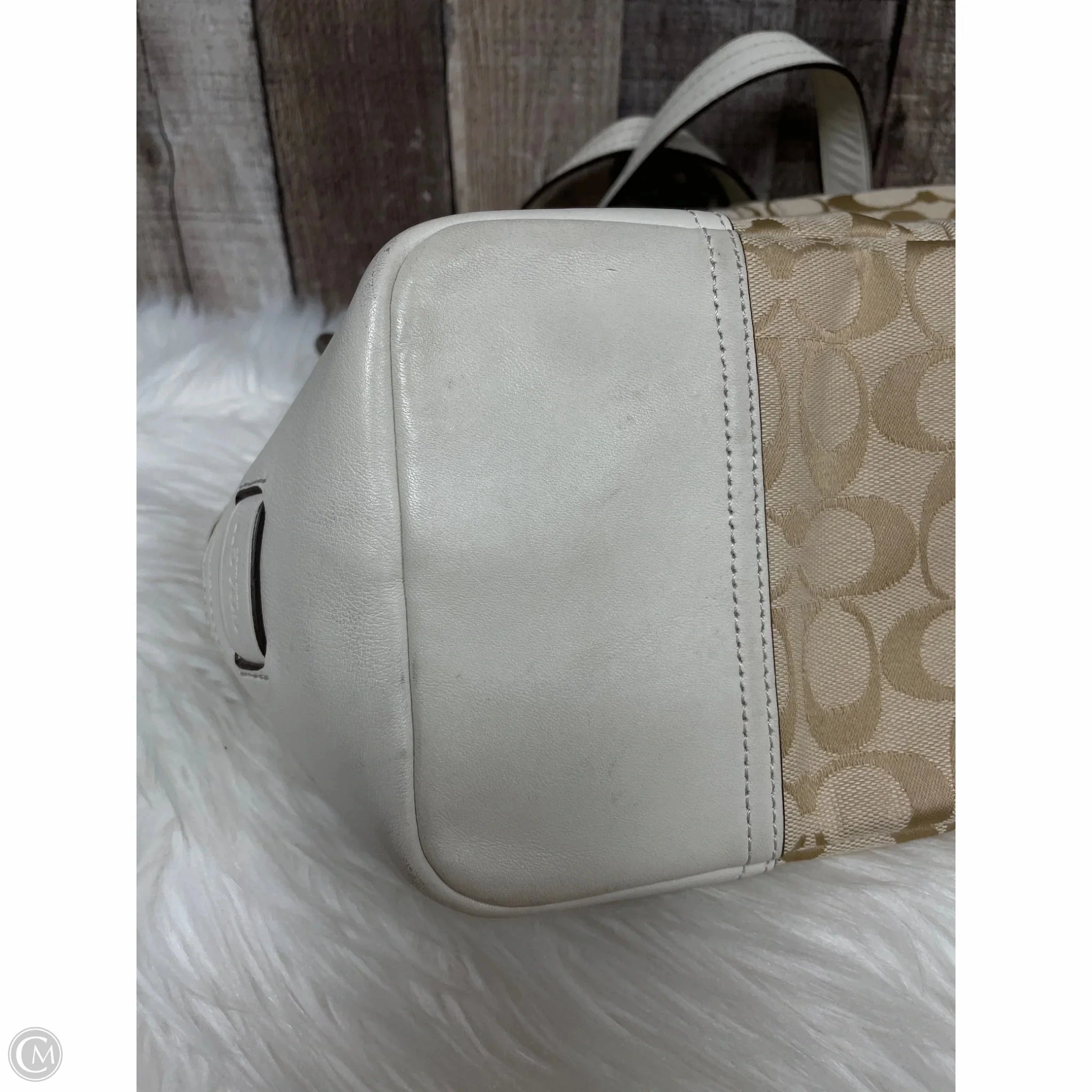 Handbag Designer By Coach, Size: Medium