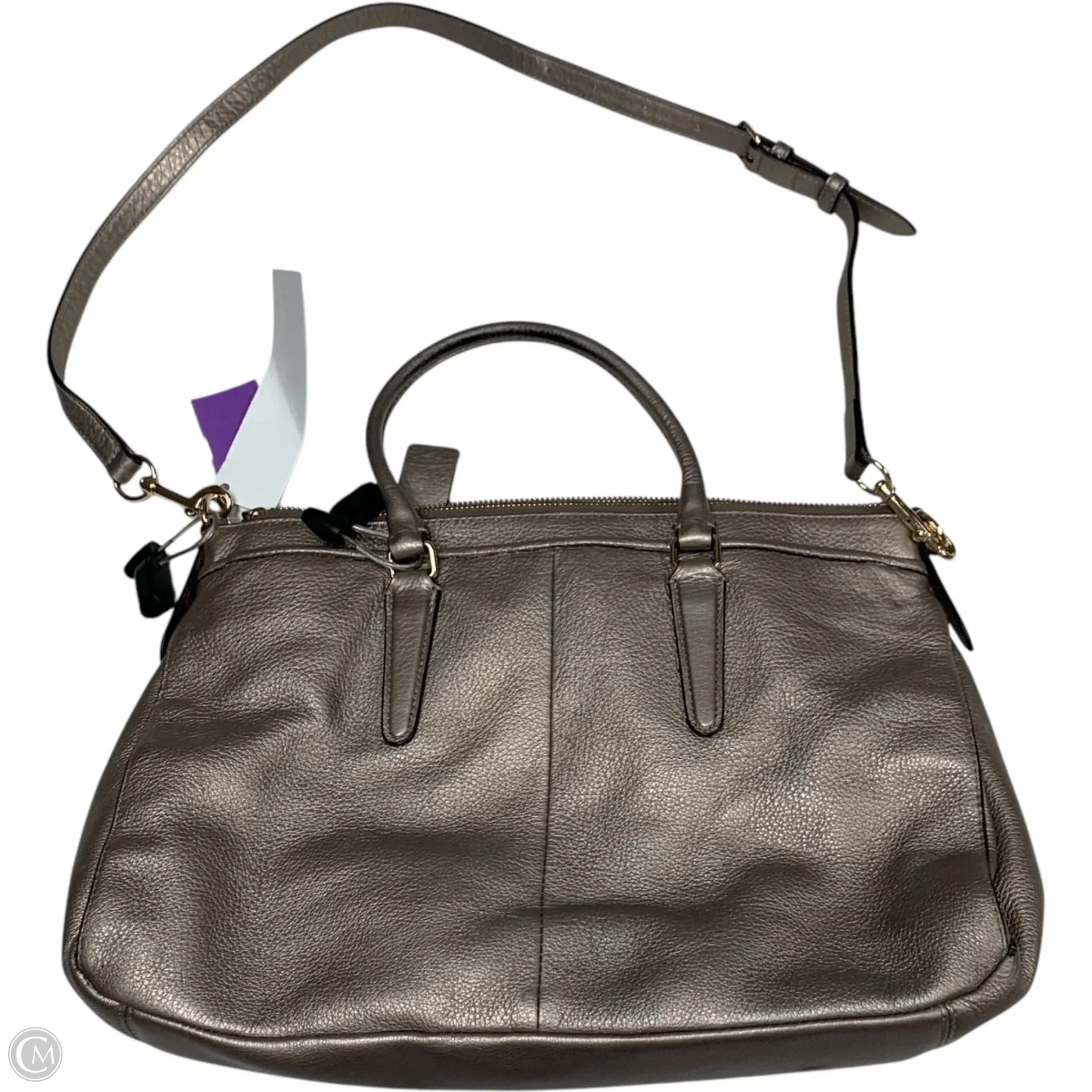 Handbag Designer By Coach, Size: Medium