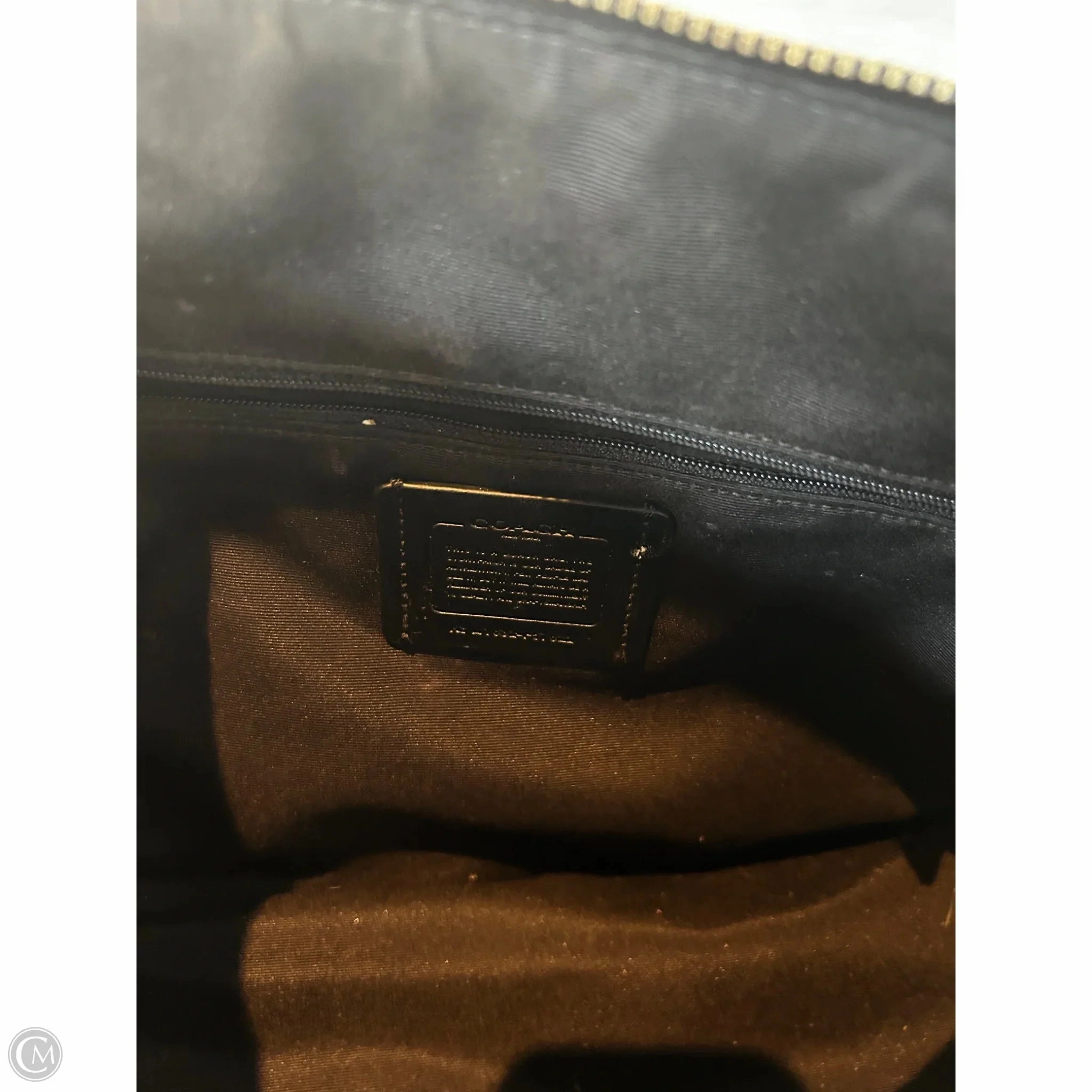Handbag Designer By Coach, Size: Medium